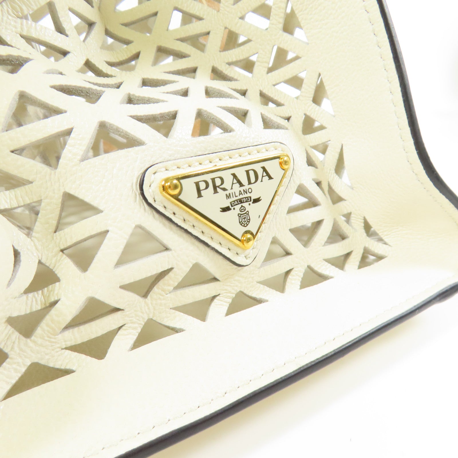PRADA 皮革Hand Bag手挽袋