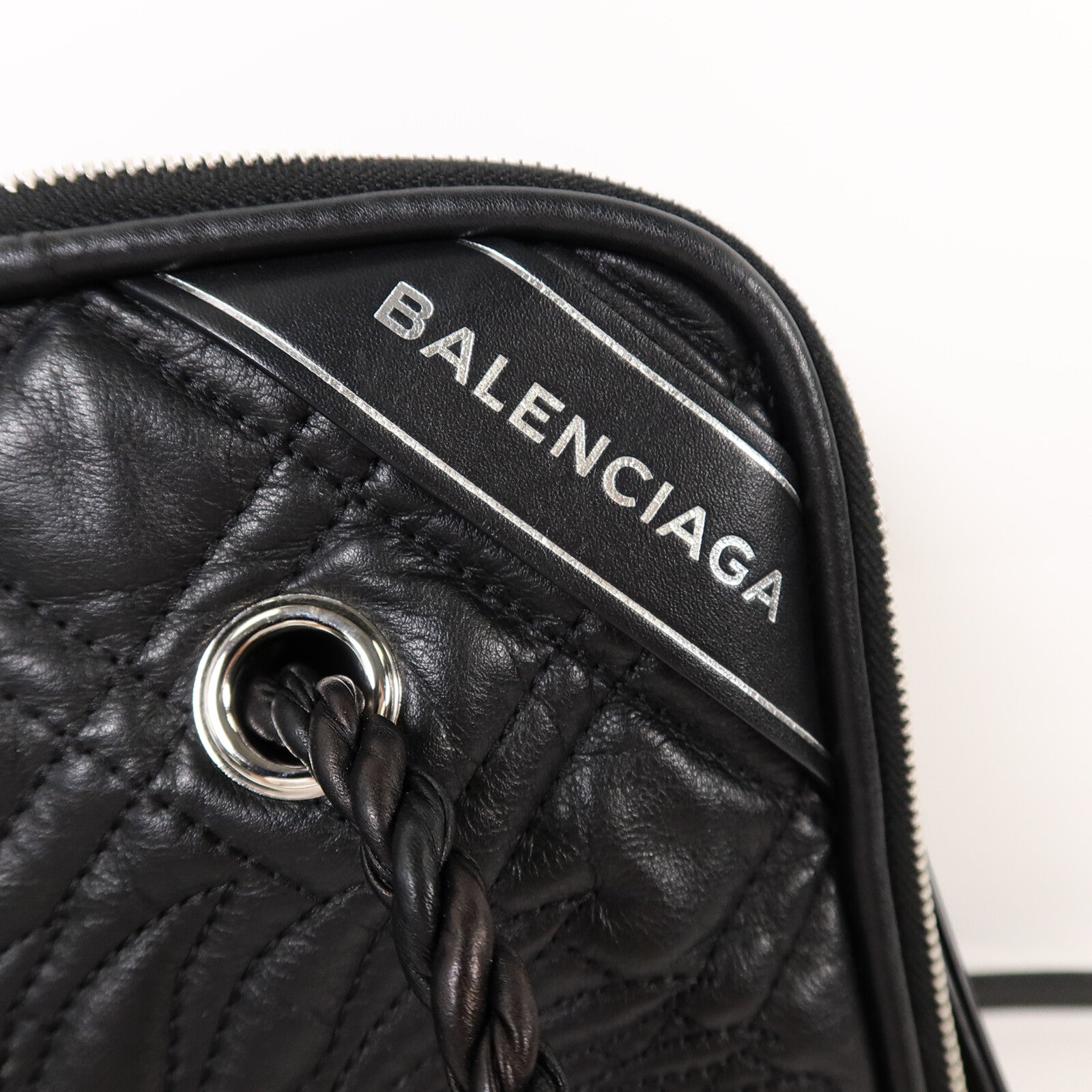 BALENCIAGA 牛皮皮革Blanket Square手挽肩背兩用袋