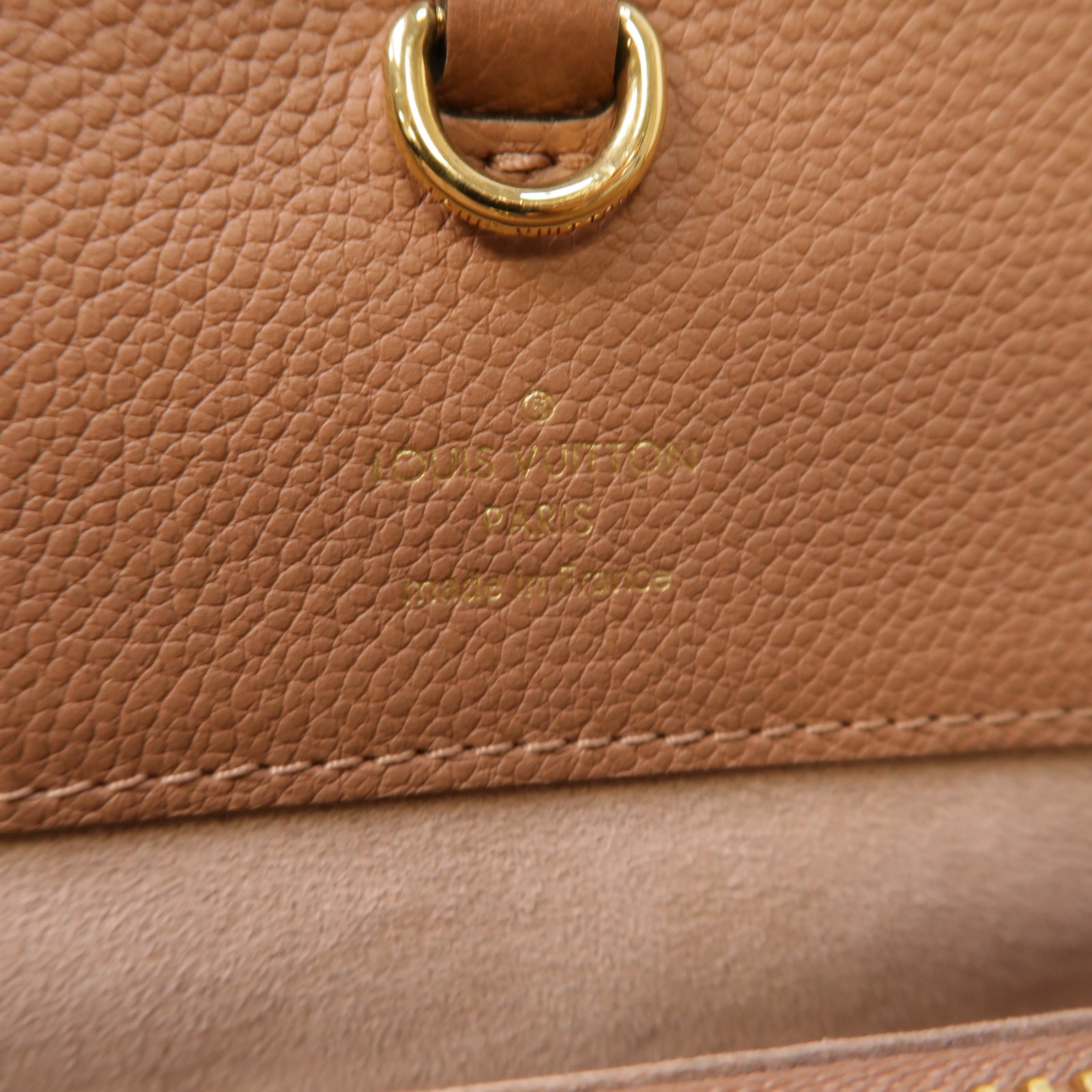 LOUIS VUITTON 【激減優惠】Monogram 2 Way Shoulder Bag金扣手挽肩背兩用袋啡色
