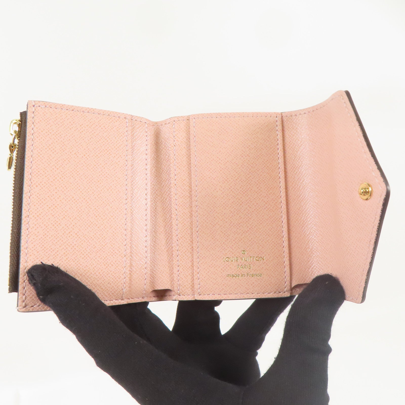 LOUIS VUITTON Monogram Zoe Wallet金扣錢包