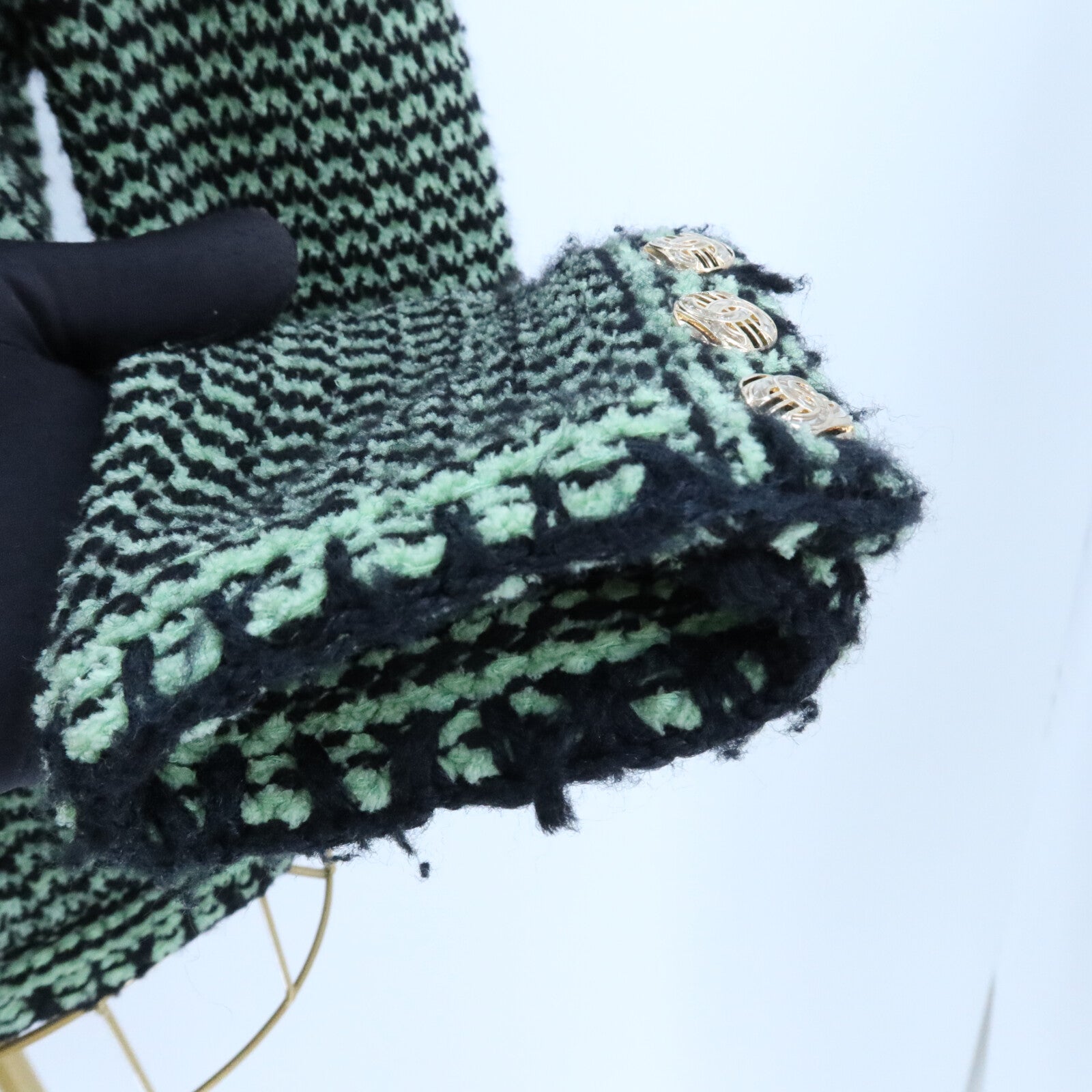 CHANEL Cashmere/Cotton Knitwear Jacket外套