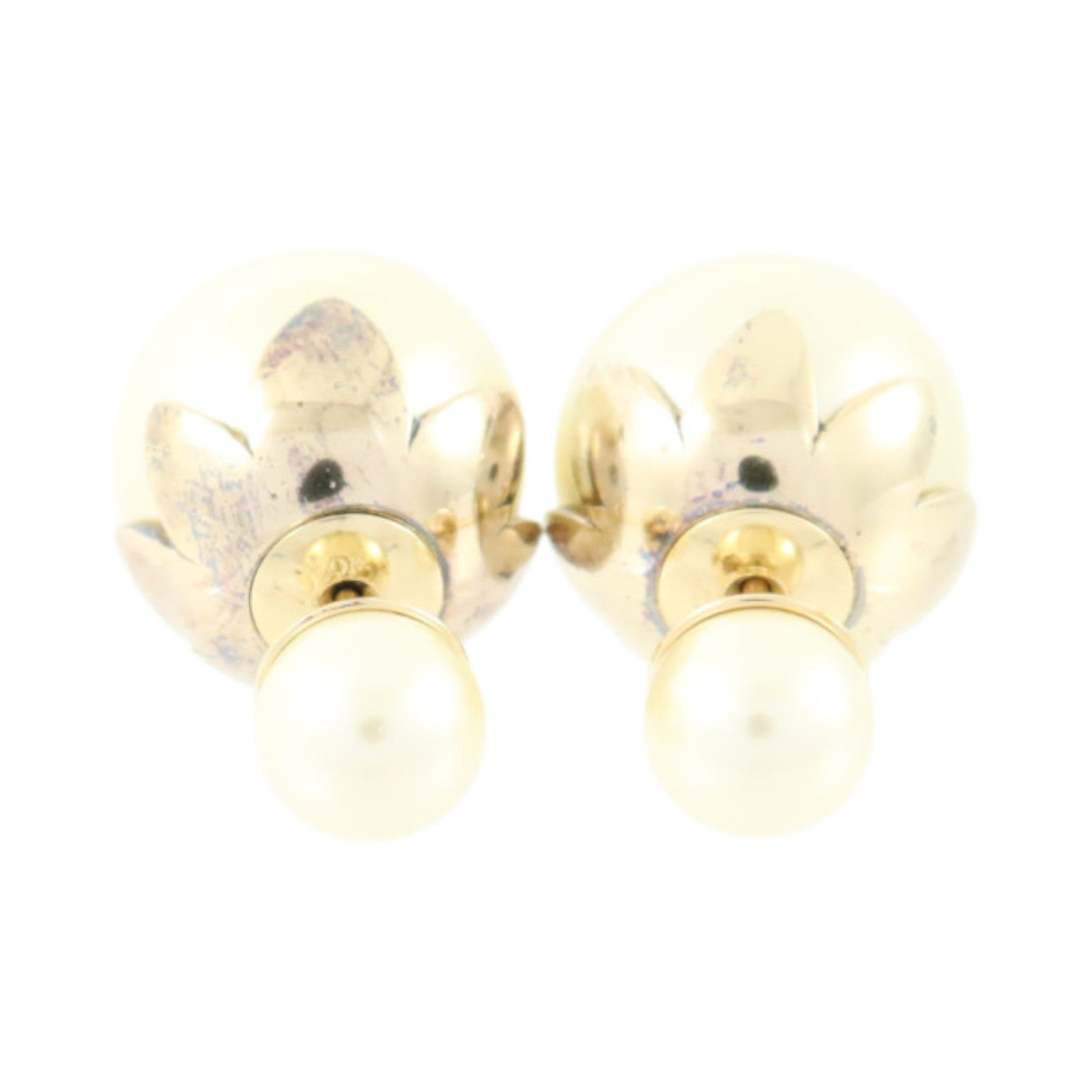 Dior PVC/金屬Tribals Earrings耳環