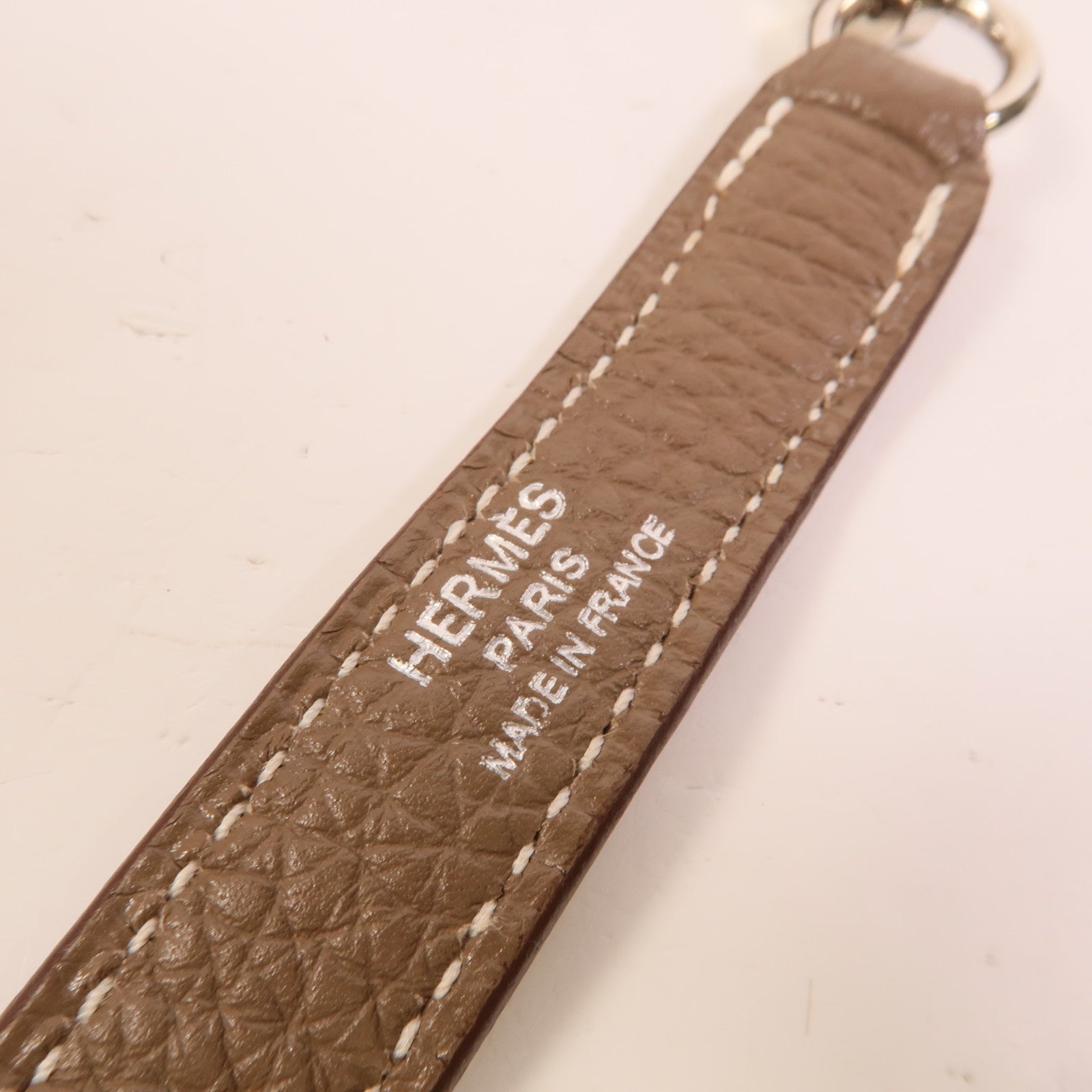 HERMES Togo皮革Kelly 32手挽肩背兩用袋Etoupe