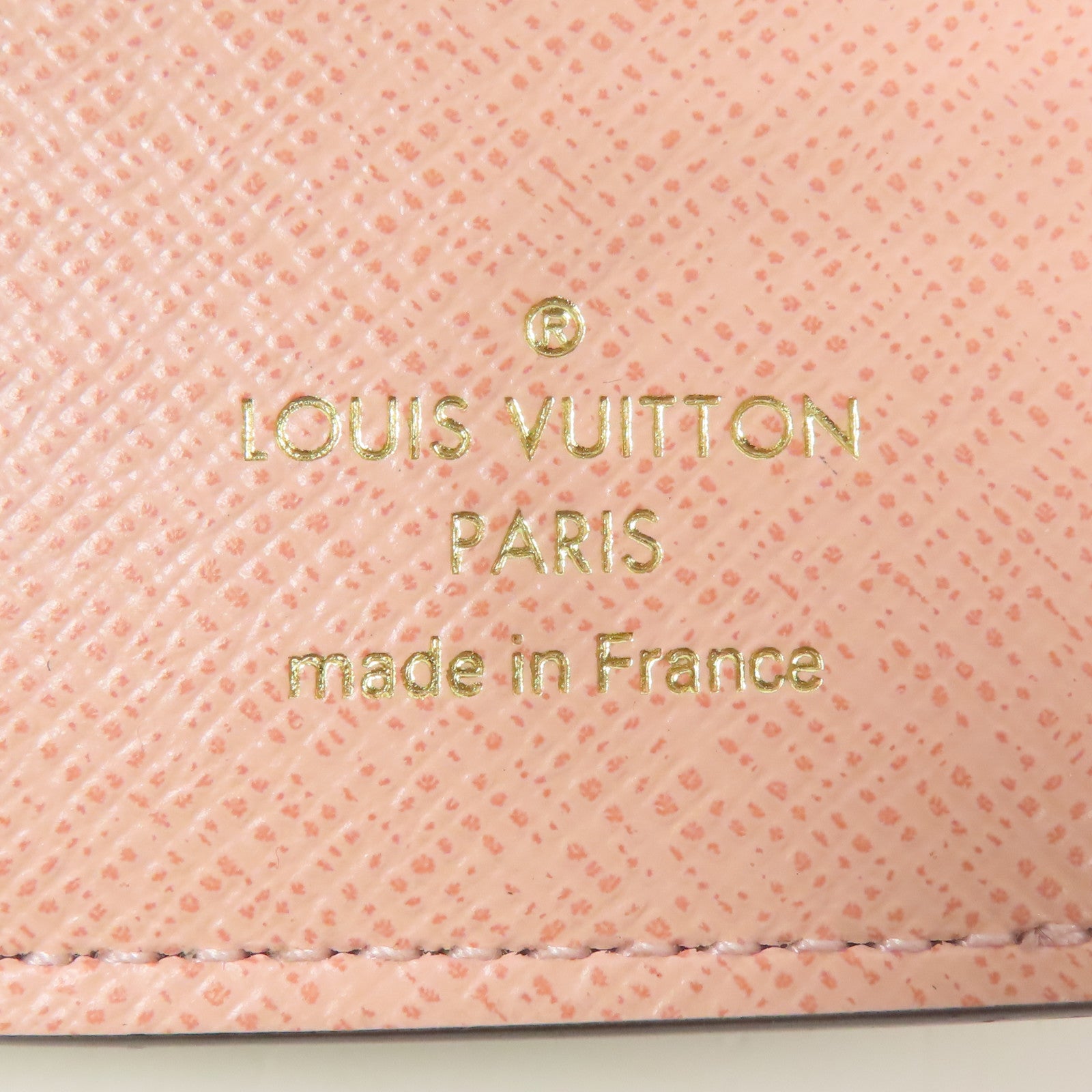 LOUIS VUITTON Monogram Zoe Wallet金扣錢包