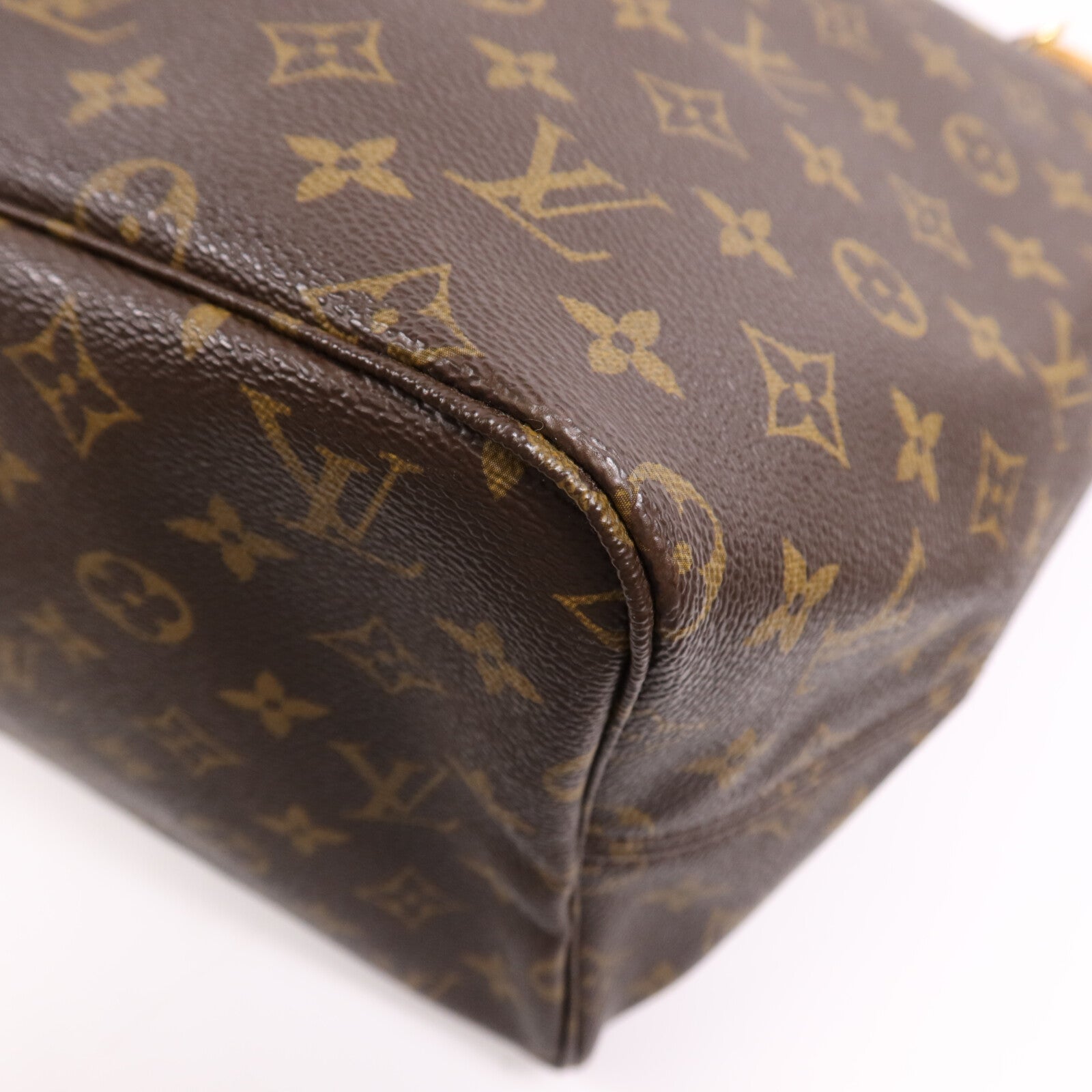 LOUIS VUITTON Monogram Neverfull GM Tote Bag金扣肩背袋