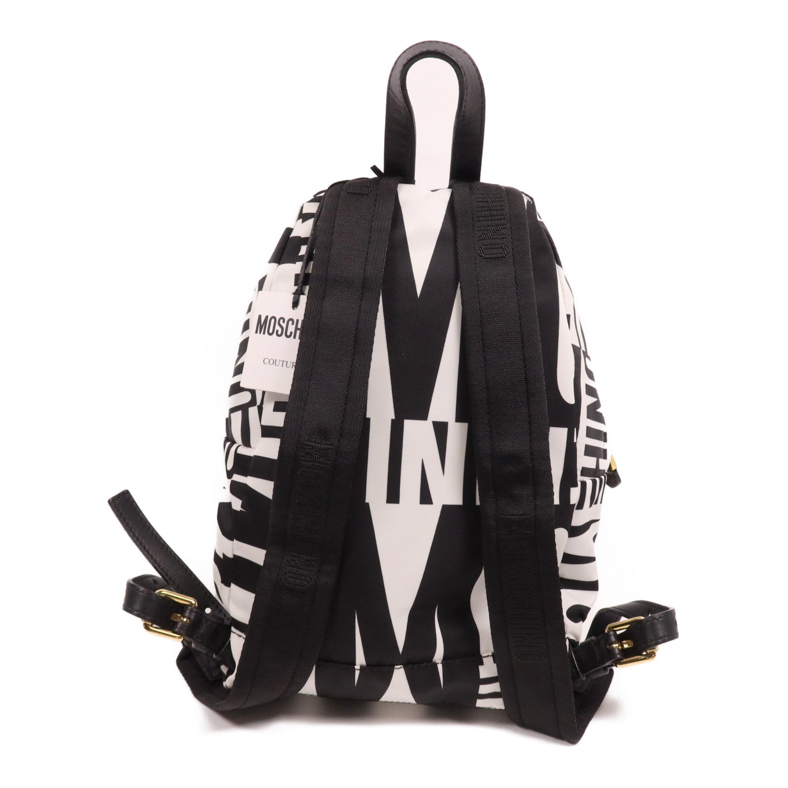 MOSCHINO 尼龍Backpack金扣背包