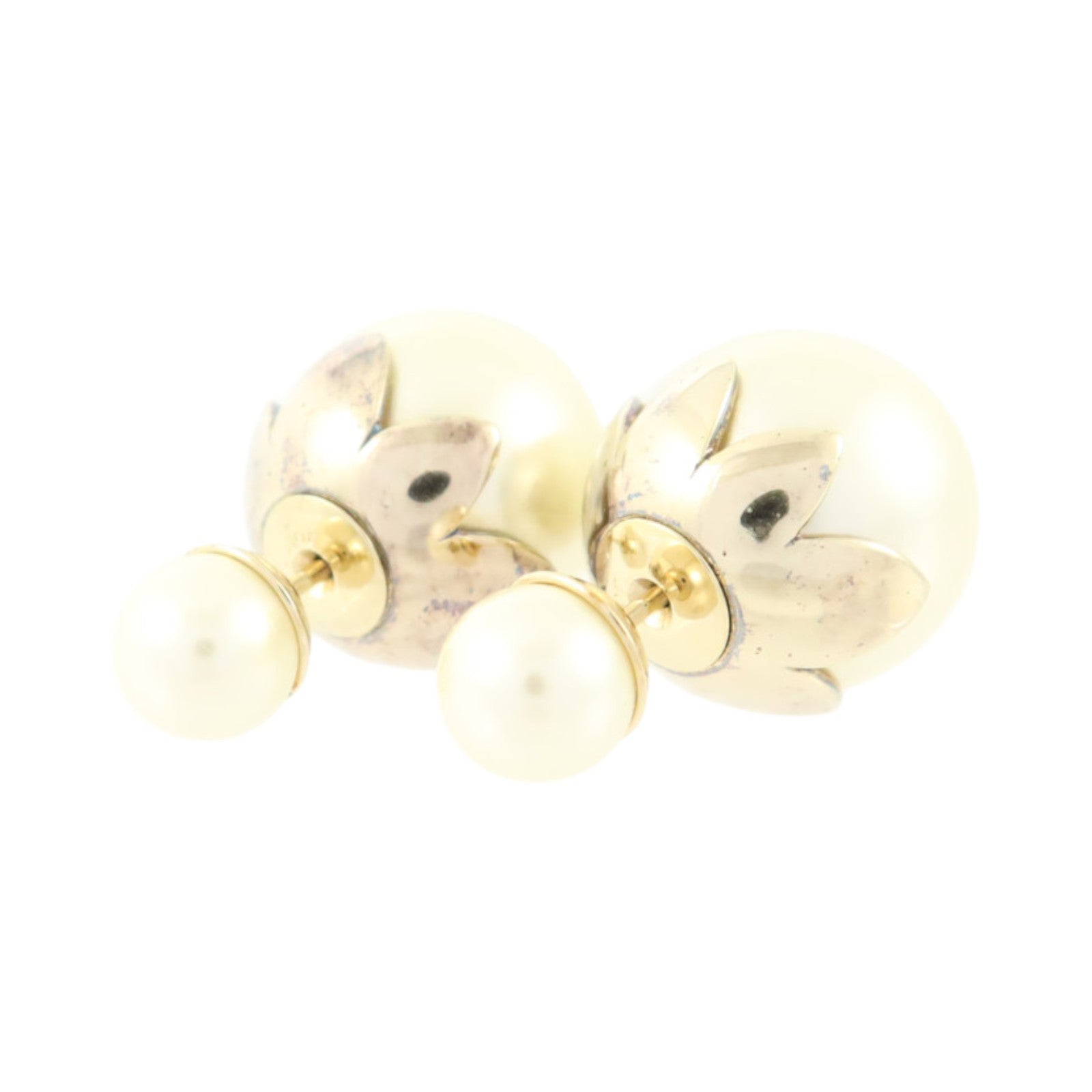 Dior PVC/金屬Tribals Earrings耳環