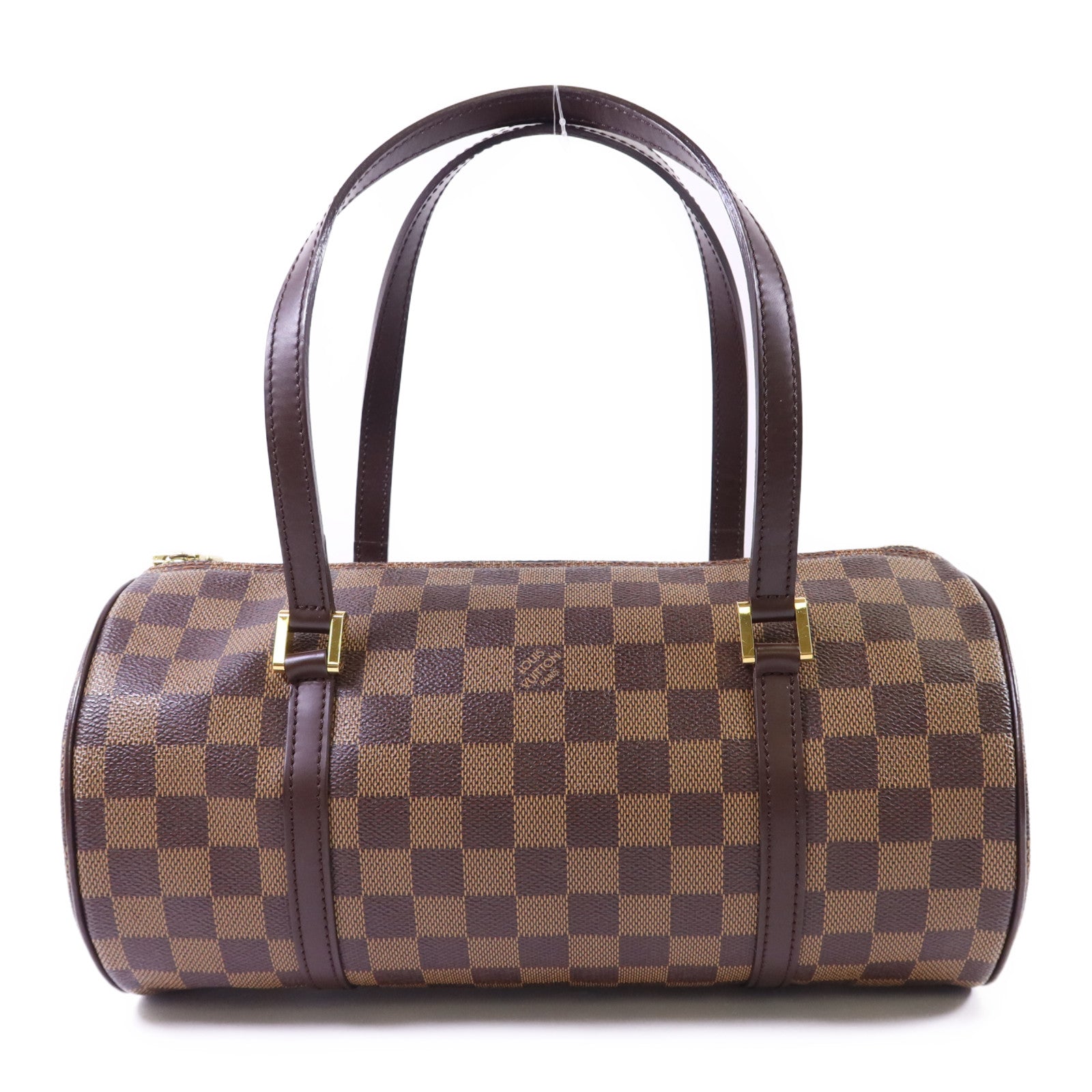 LOUIS VUITTON Damier Papillon GM金扣肩背袋