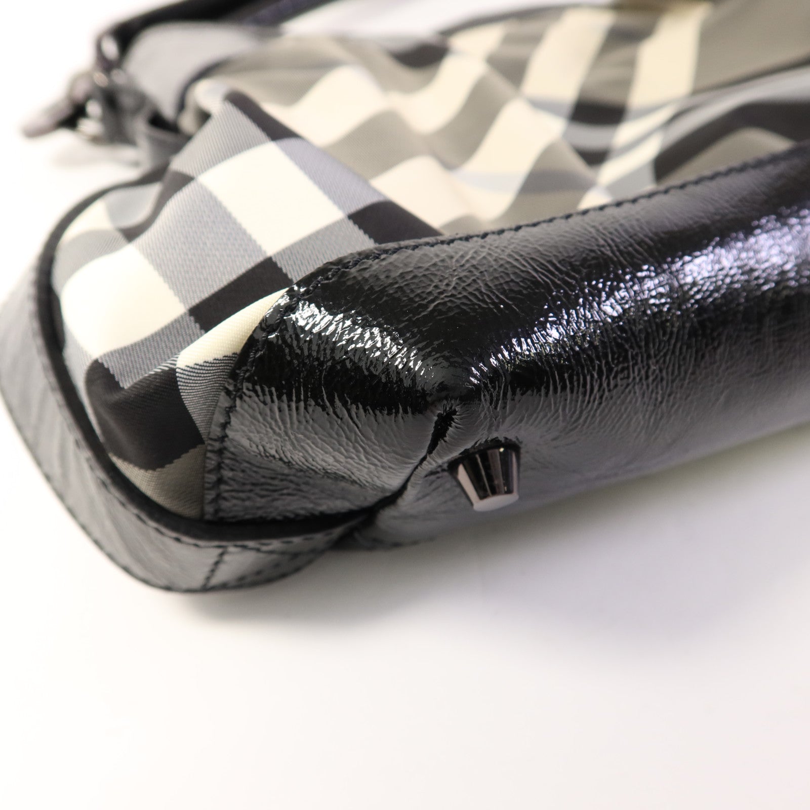 BURBERRY 帆布2 way Shoulder手挽肩背兩用袋