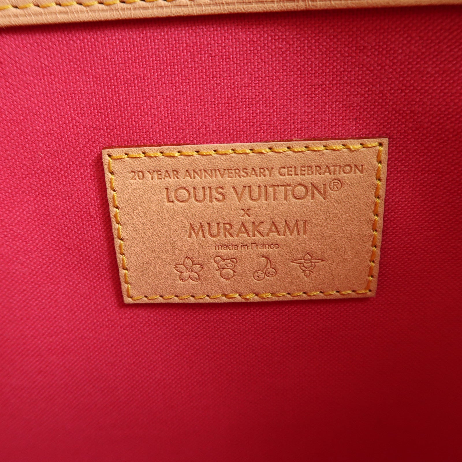 LOUIS VUITTON Monogram LV x TM Neverfull MM金扣肩背袋