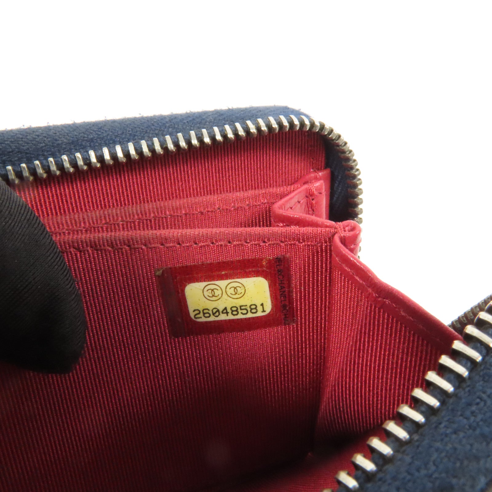 CHANEL 牛皮皮革Card Case金扣卡片套