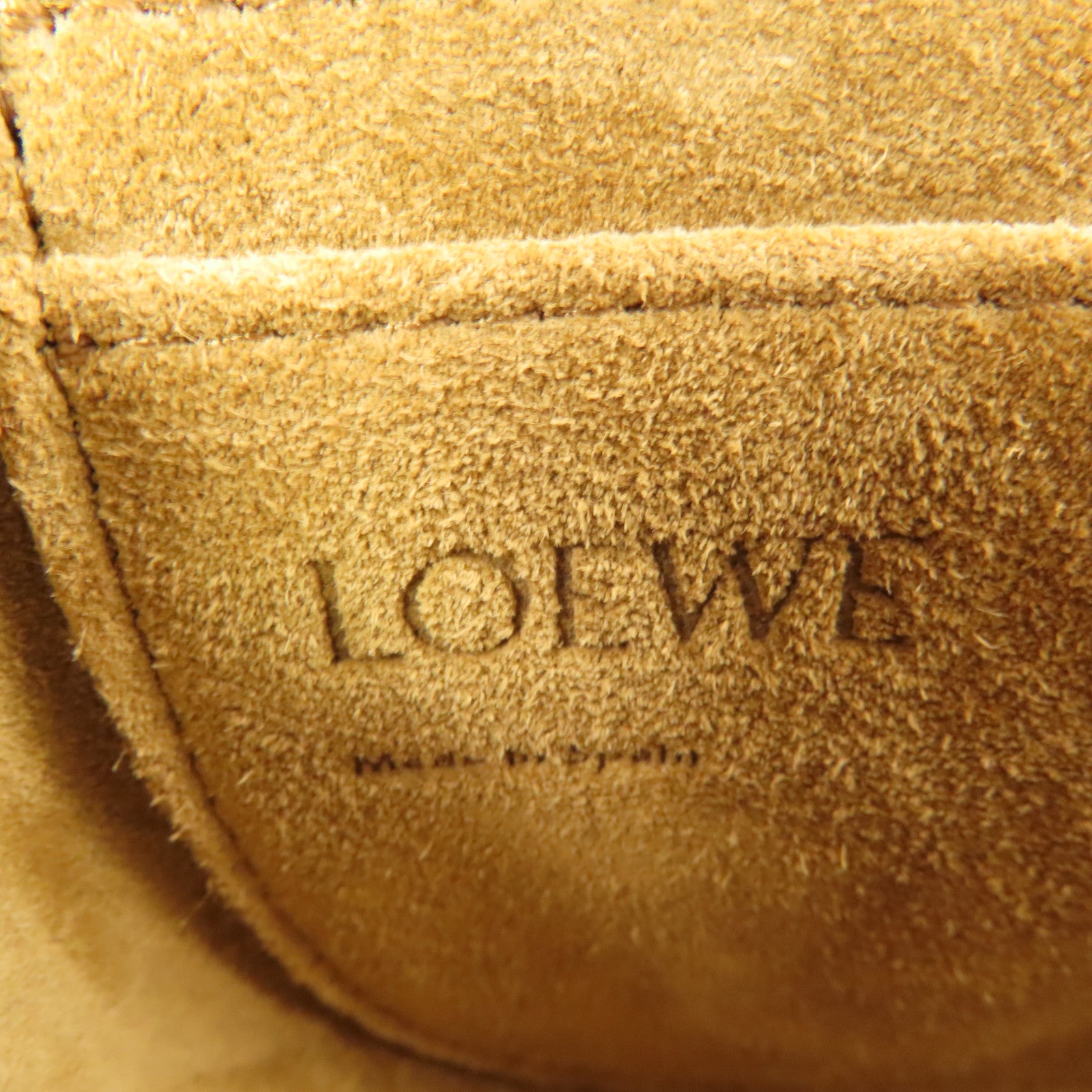 LOEWE 牛皮皮革Mini Gate金扣肩背袋