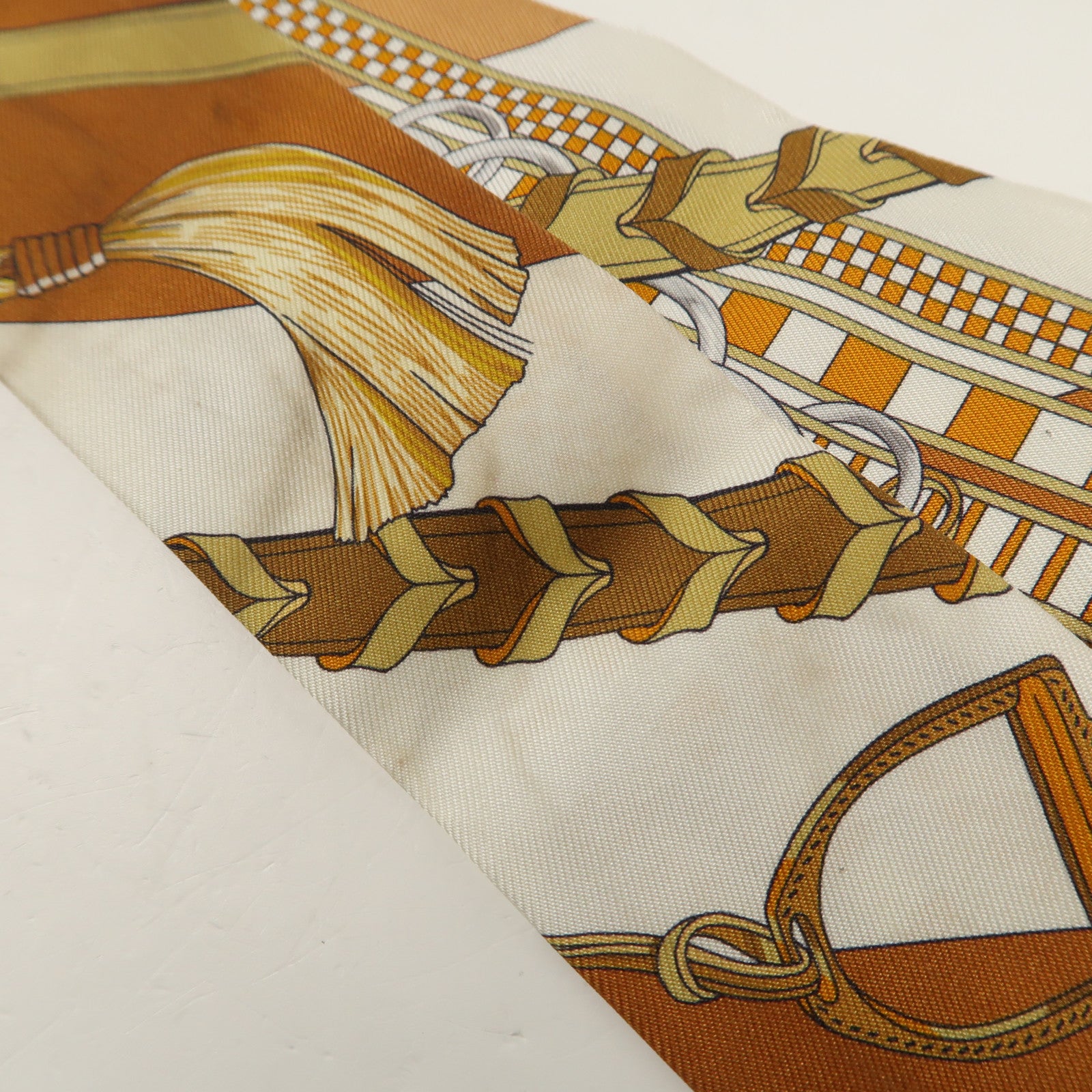 HERMES 絲質Twilly絲巾