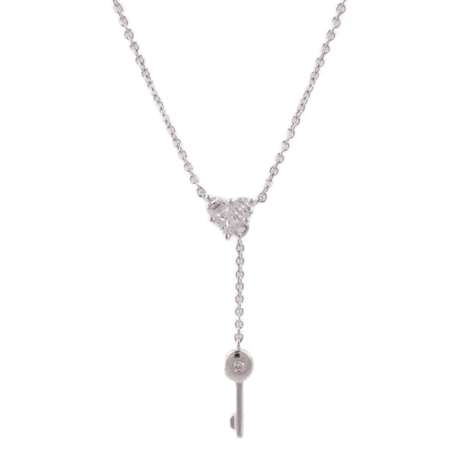 JEWELRY 18K白金Diamond Necklace鑽石項鍊