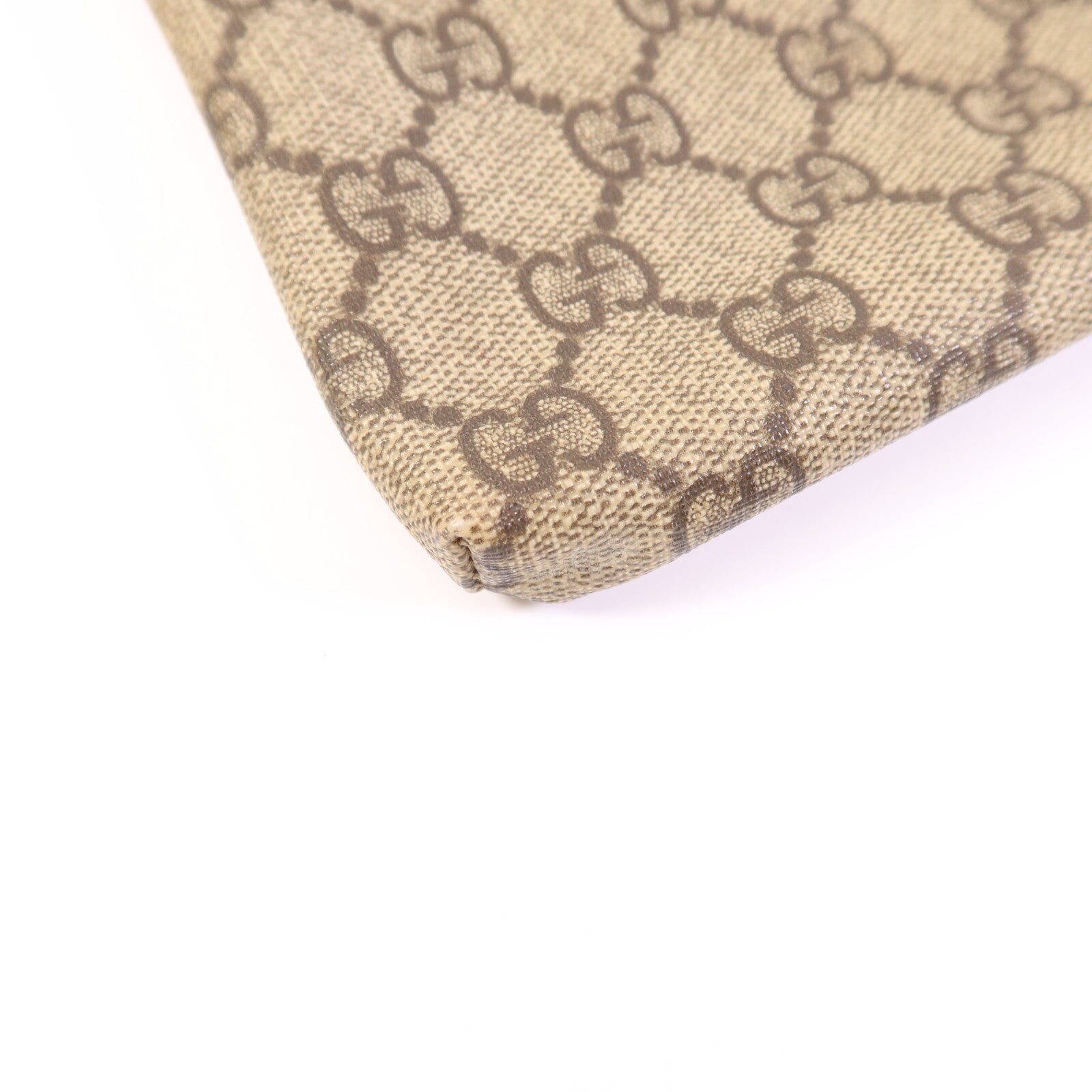 GUCCI 塗層帆布Belt Bag銀扣腰包