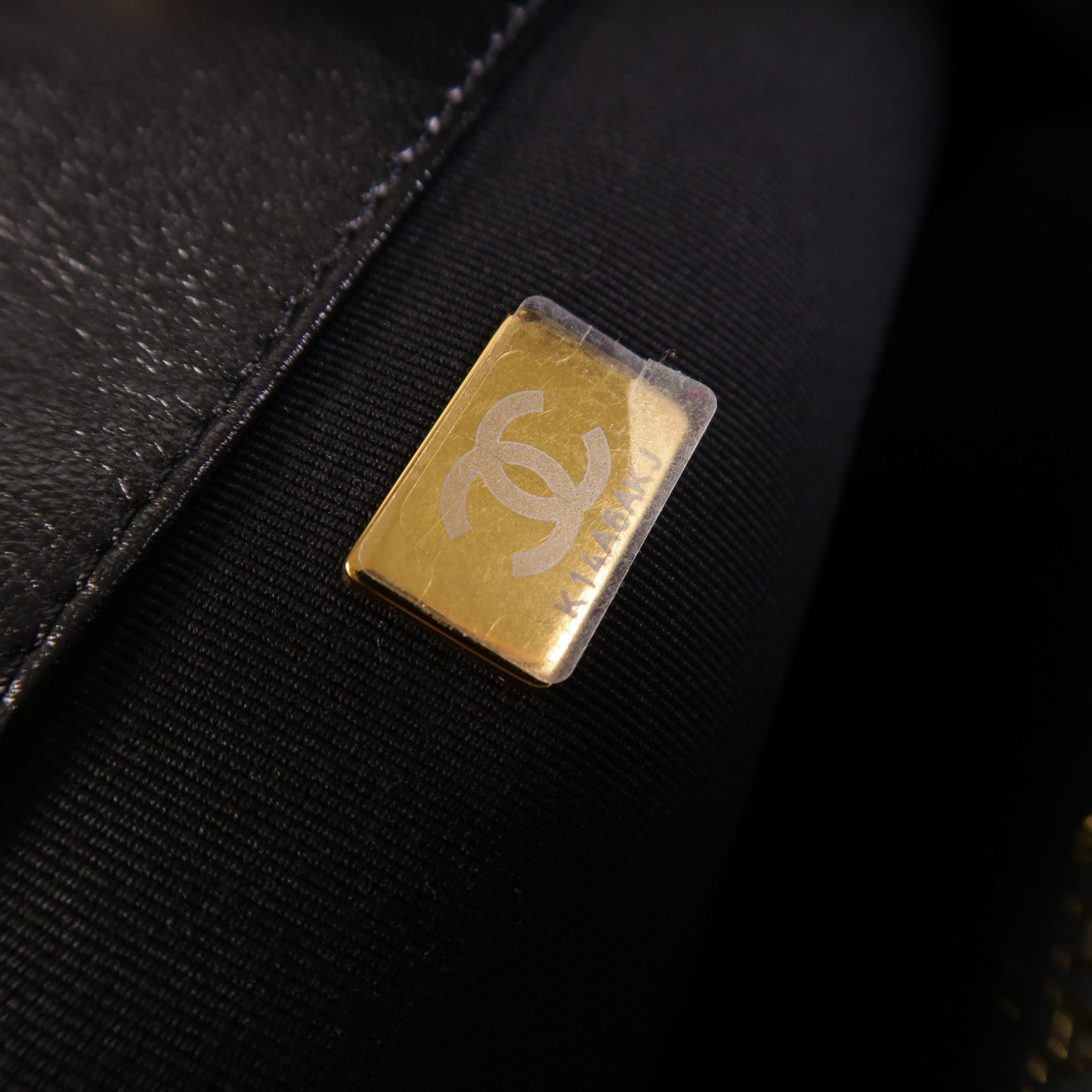 CHANEL 羊皮皮革25C Backpack金扣背包