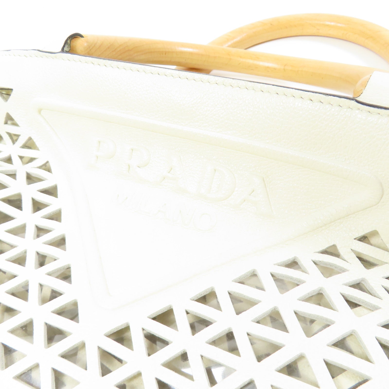 PRADA 皮革Hand Bag手挽袋