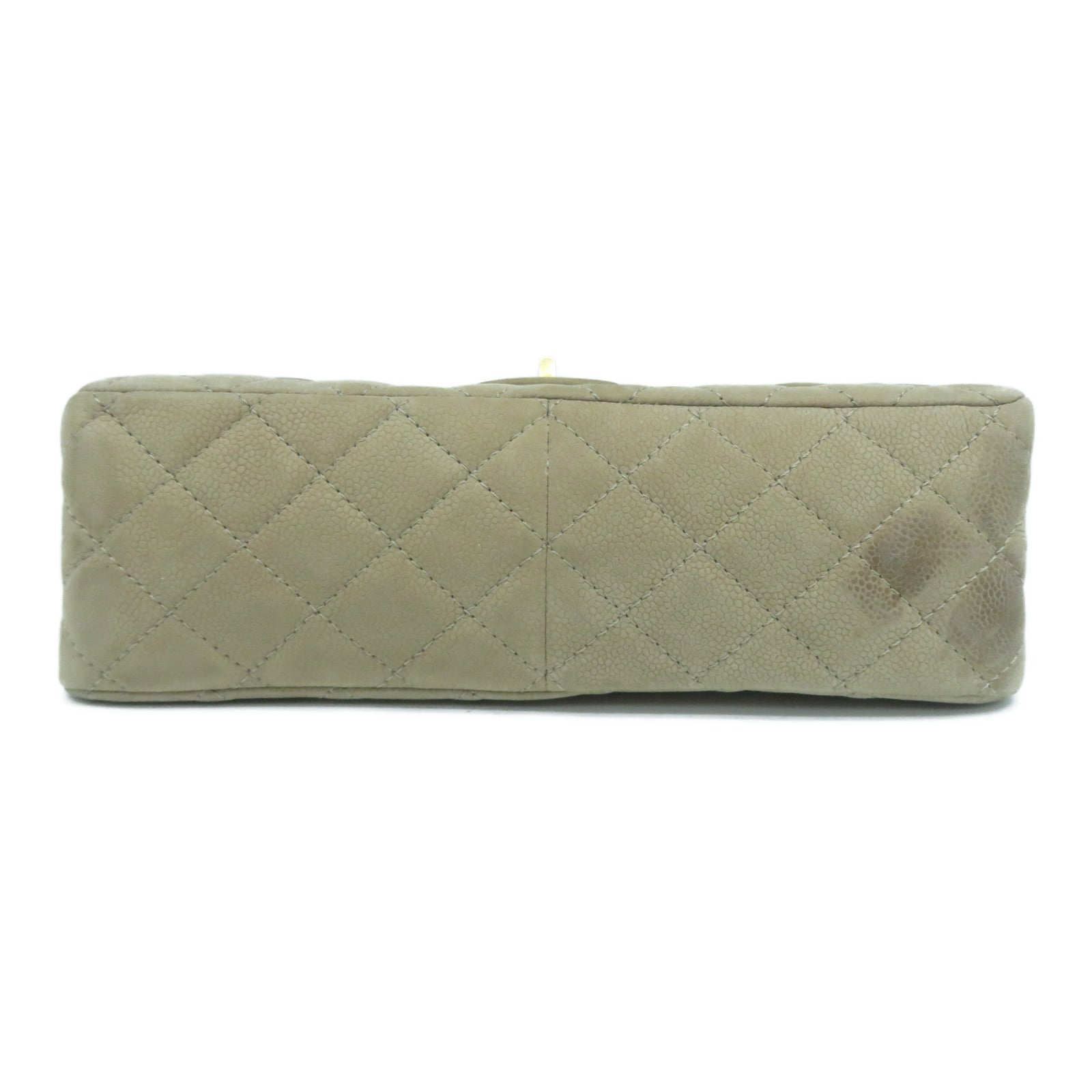 CHANEL 【激減優惠】菱格麂皮皮革2.55 Chain Shoulder Bag金扣鏈帶肩背袋啡色