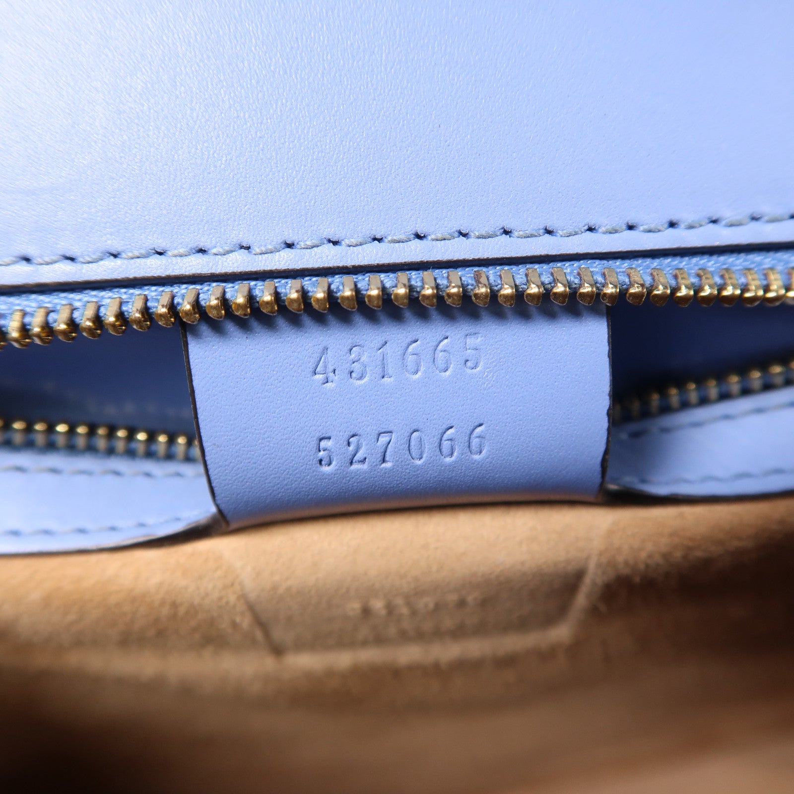 GUCCI 牛皮皮革Sylvie Medium金扣手挽肩背兩用袋