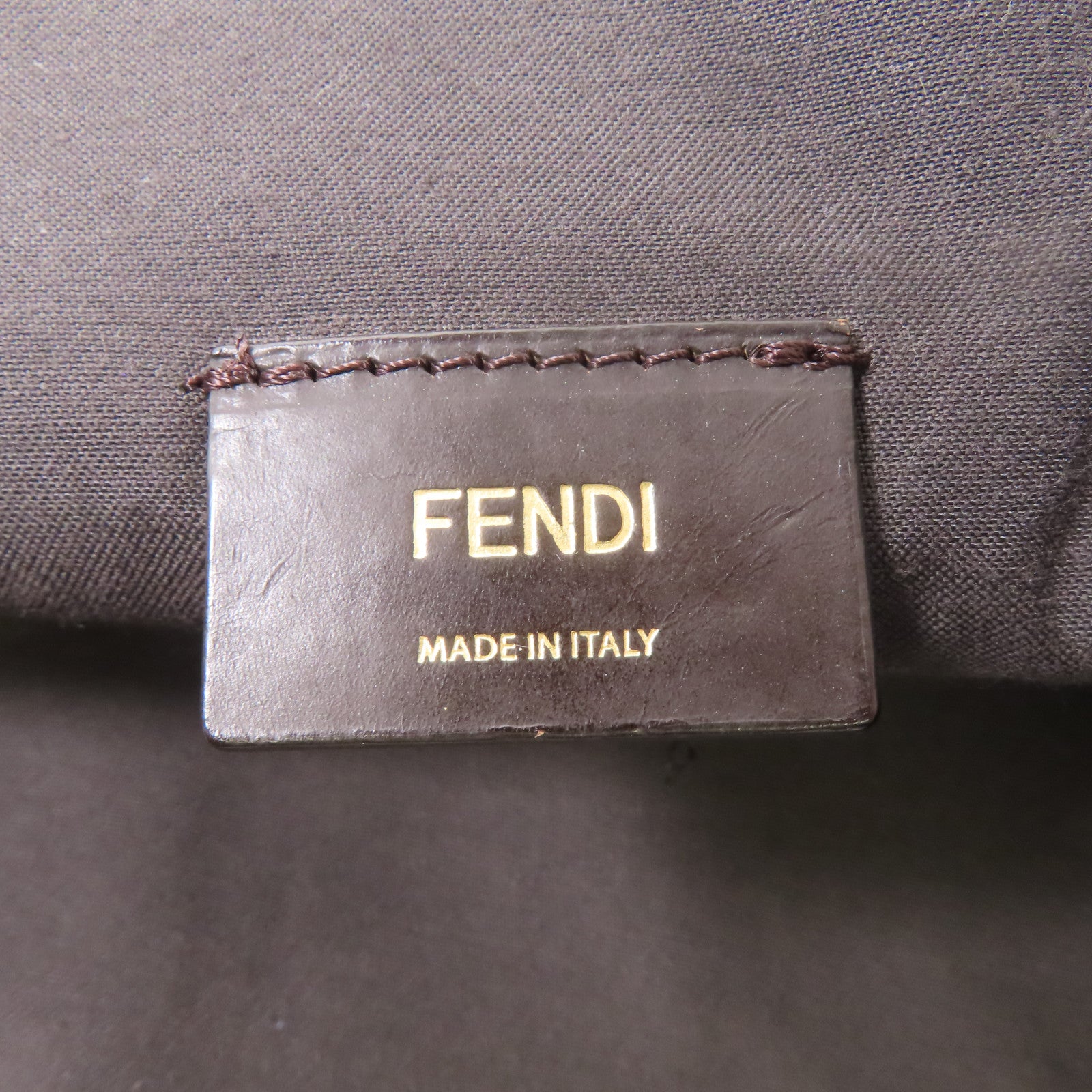 FENDI 帆布Tote Bag手挽袋啡色