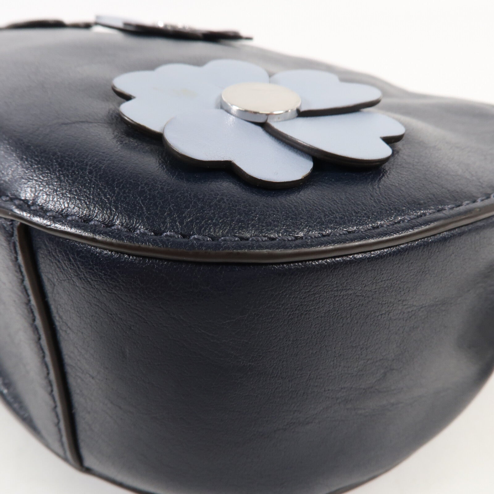 Michael Kors 牛皮皮革Shoulder Bag銀扣肩背袋