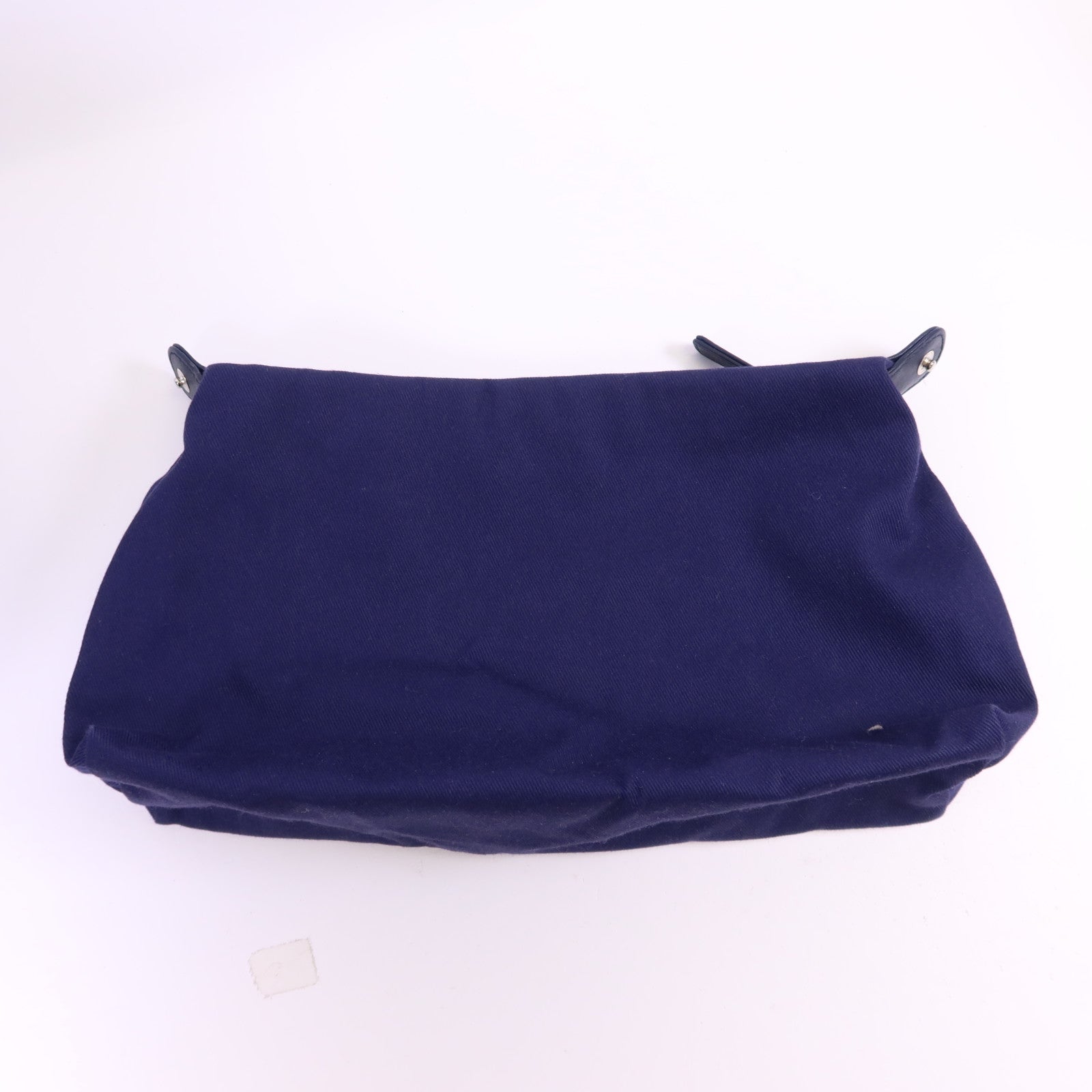 CHANEL 牛仔布2 Way Shoulder Bag銀扣手挽肩背兩用袋