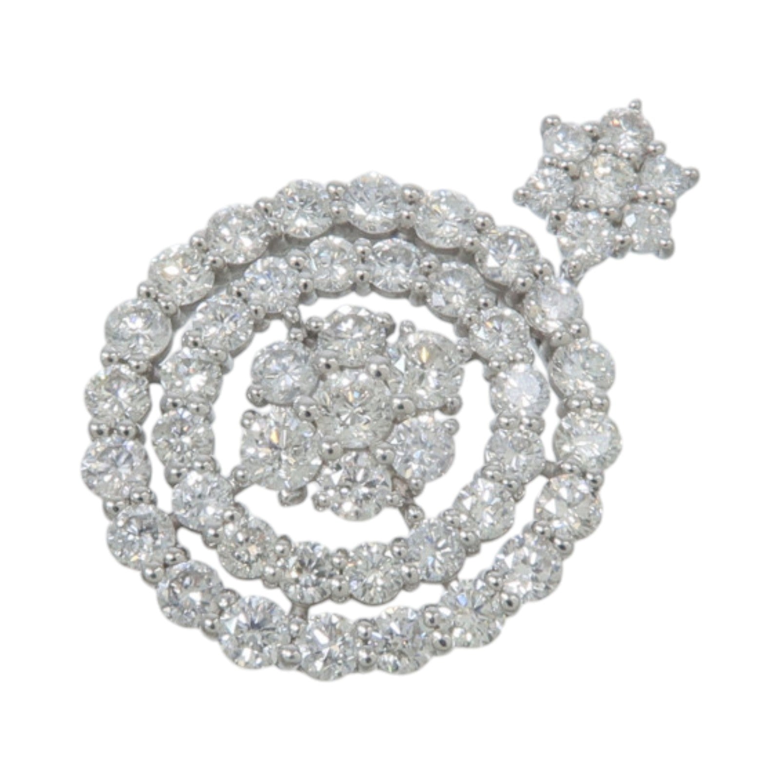 JEWELRY PT900鉑金Diamond Pendant鑽石吊墜