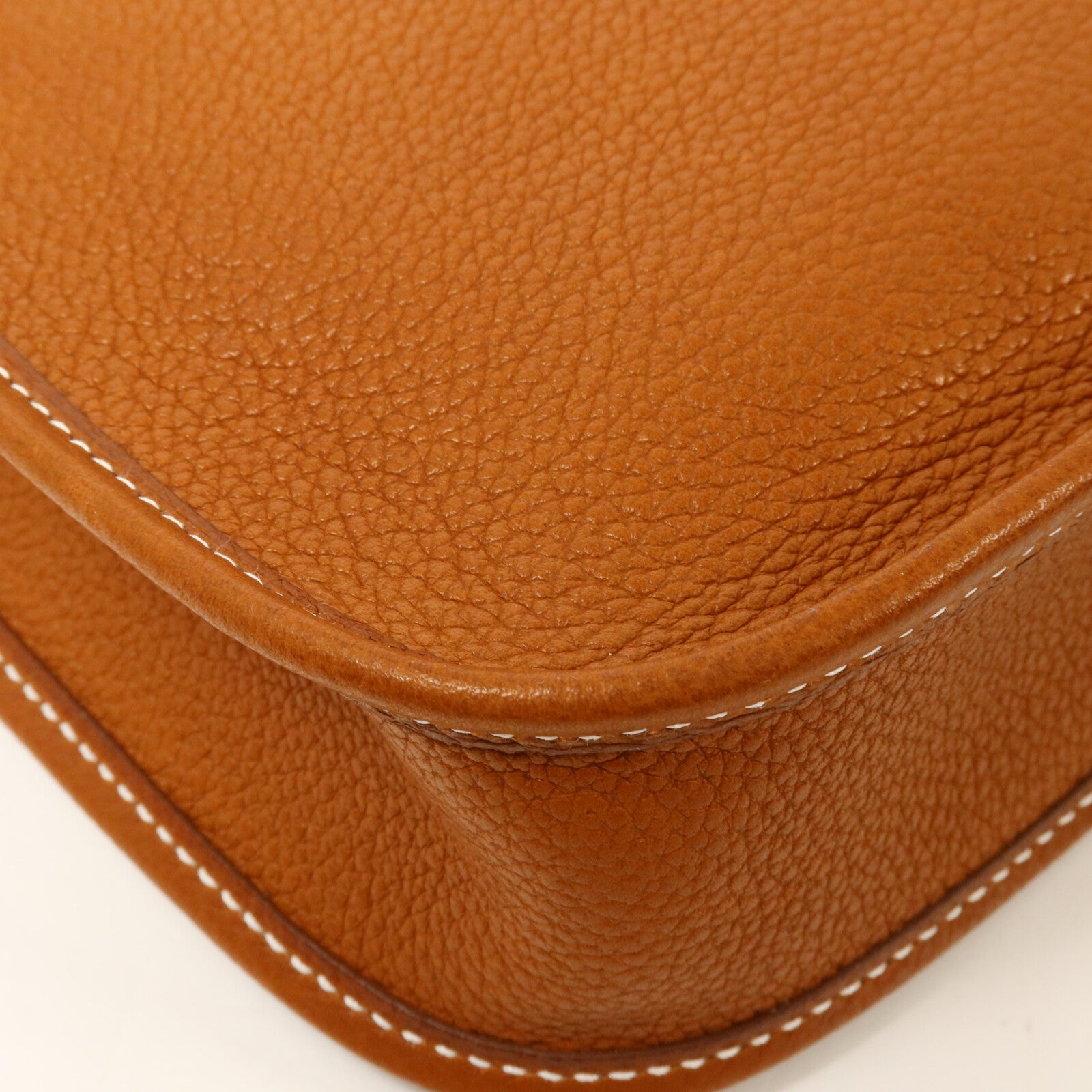 HERMES Barenia皮革Evelyne TPM肩背袋Gold