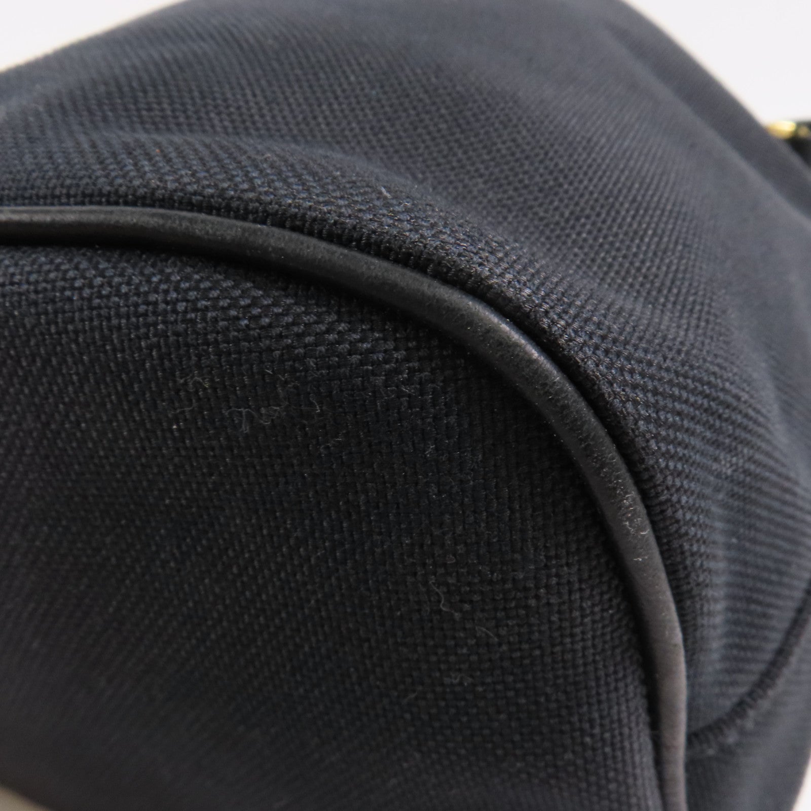 PRADA 帆布2 Way Shoulder金扣手挽肩背兩用袋