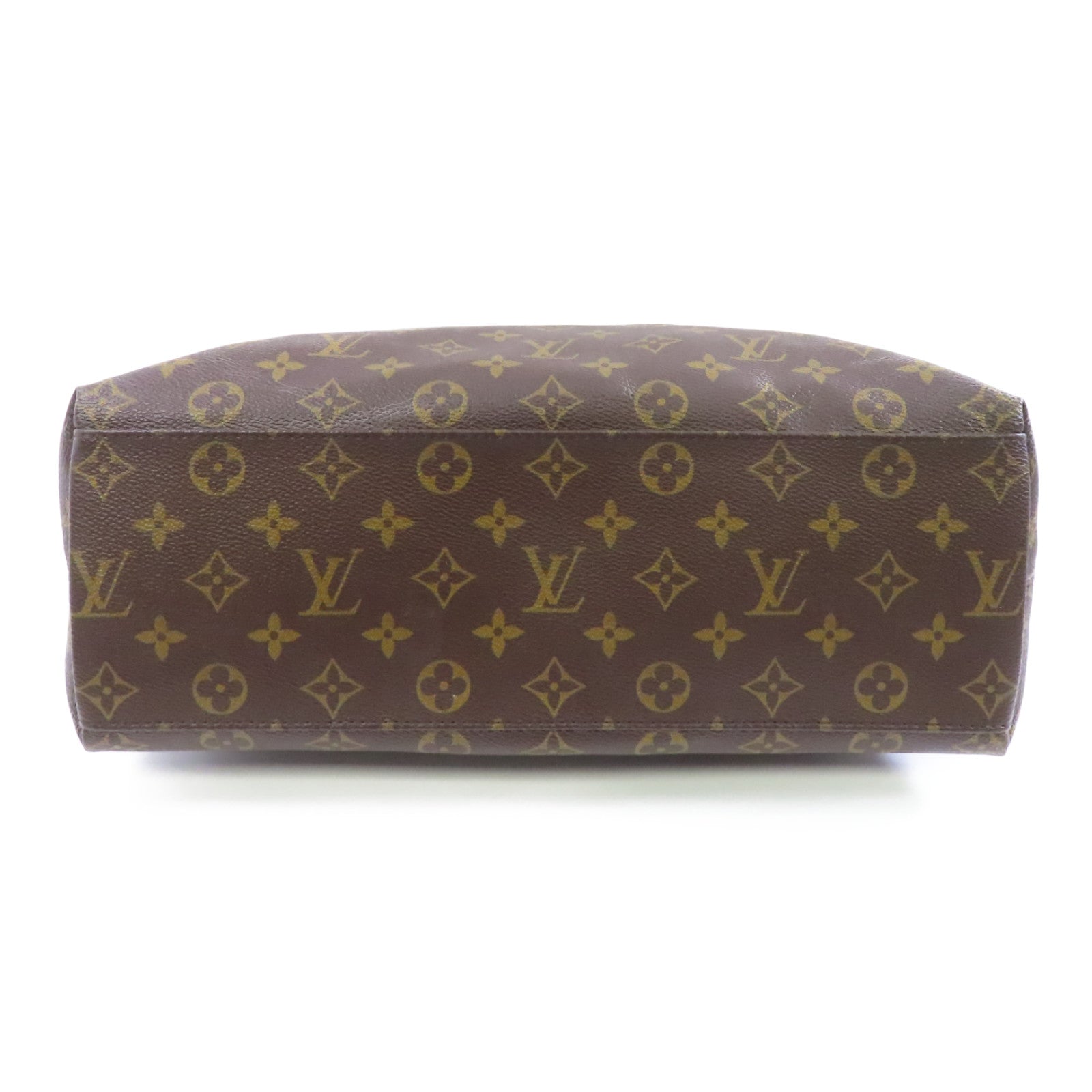 LOUIS VUITTON 【激減優惠】Monogram Tuileries金扣肩背袋啡色/黑色