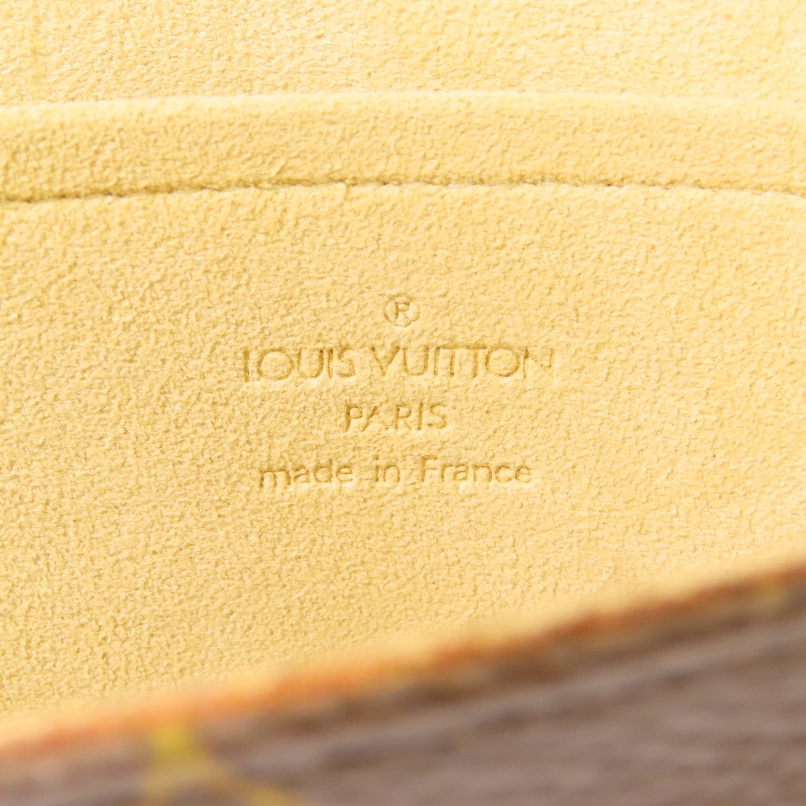 LOUIS VUITTON Monogram Pochette Twin GM金扣肩背袋