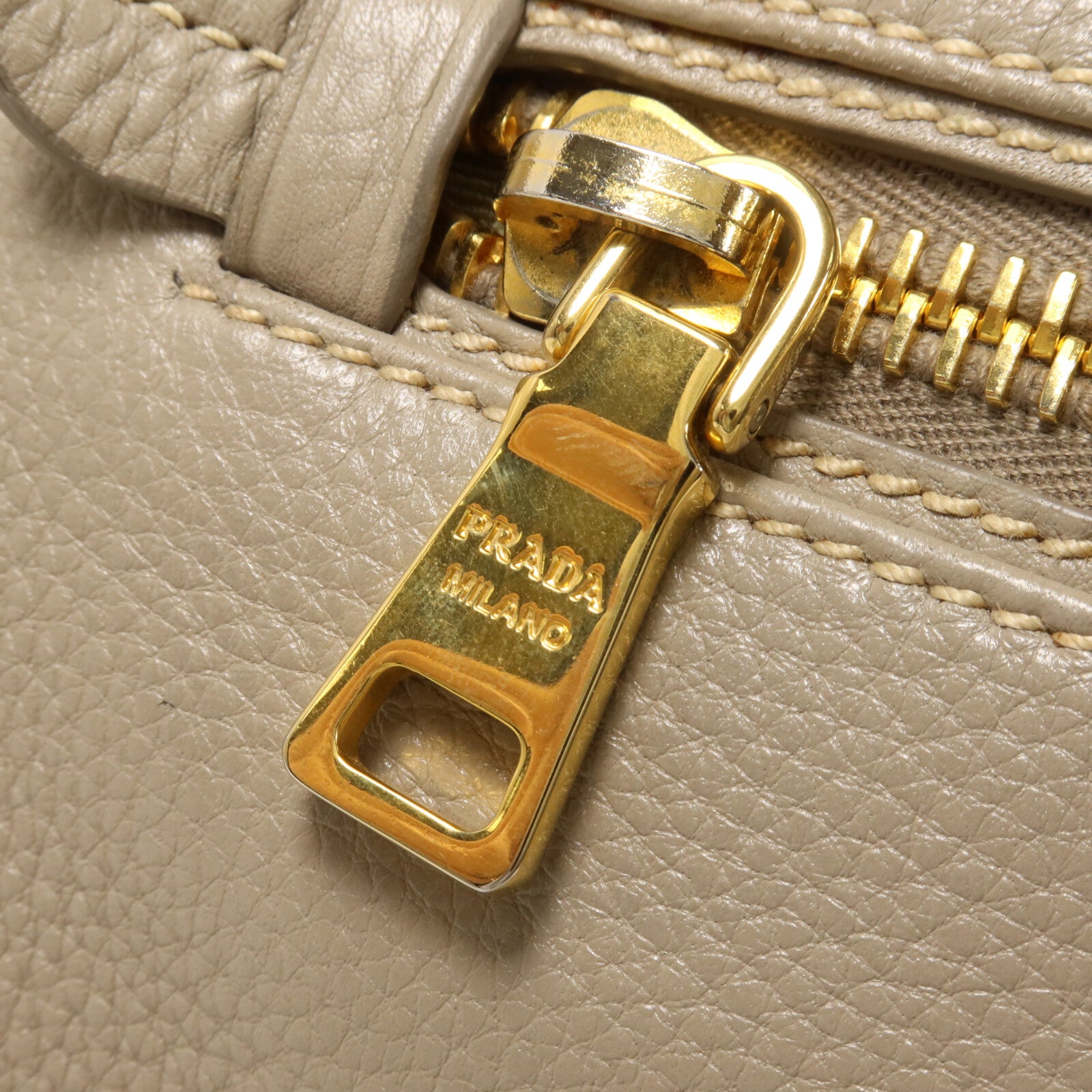 PRADA 牛皮皮革2 Way Shoulder手挽肩背兩用袋