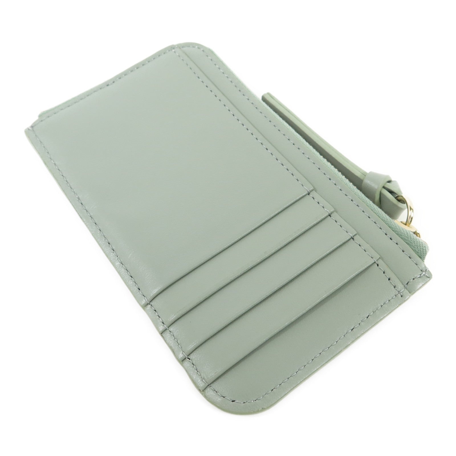 Chloe 羊皮皮革Card Case金扣卡片套