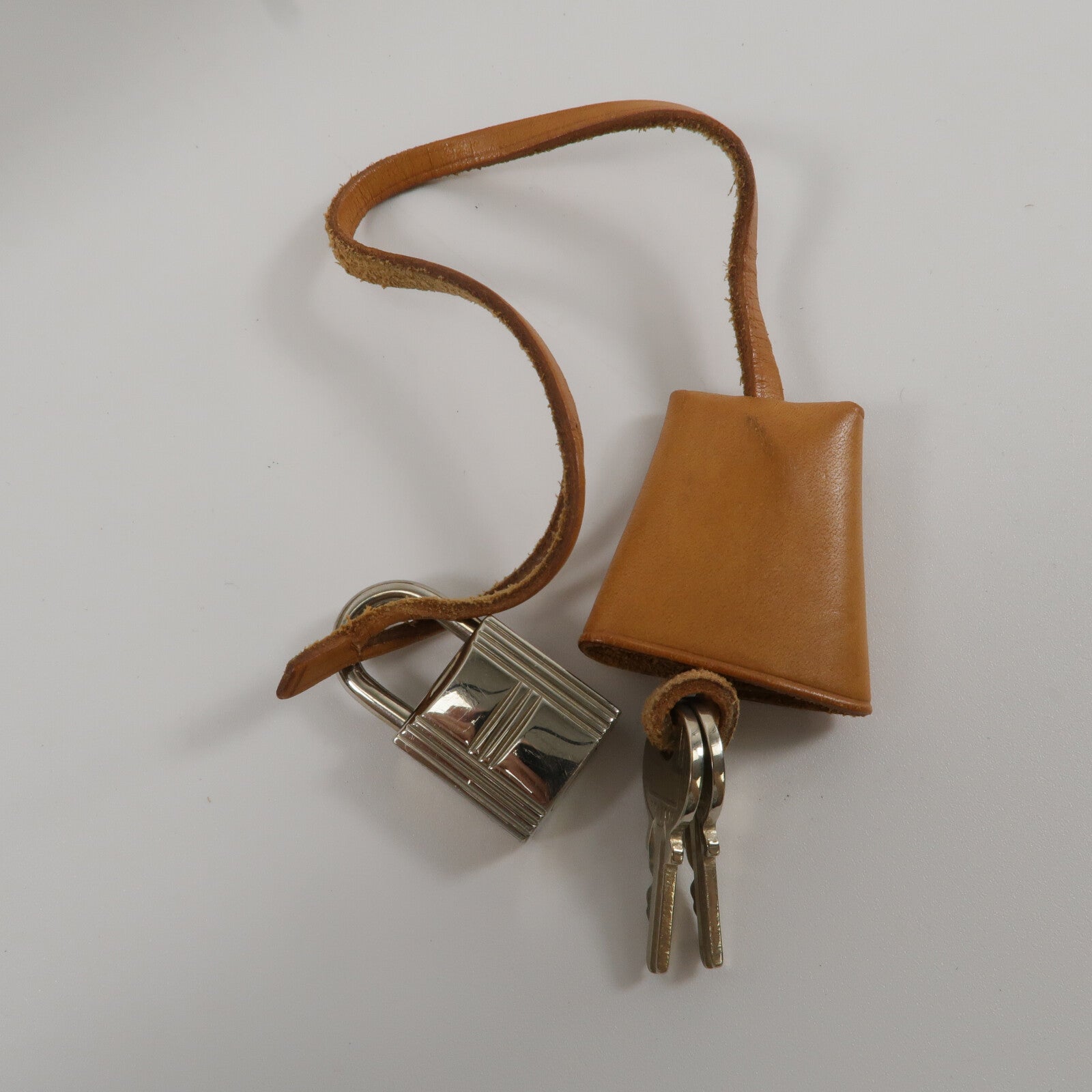 HERMES 帆布/Veau Hunter皮革Vintage Herbag Backpack背包Natural Sable