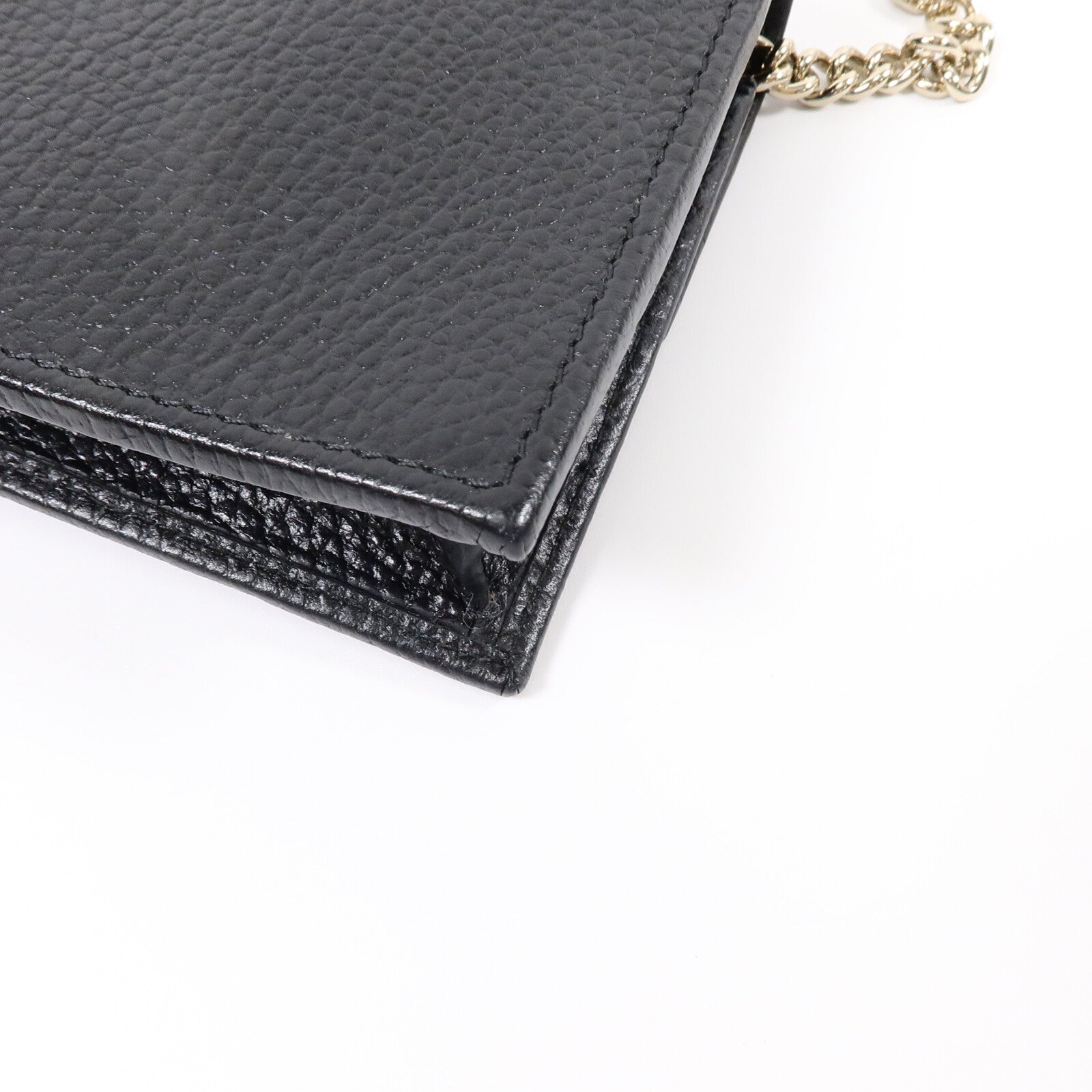 GUCCI 牛皮皮革Chain Shoulder Bag鏈帶肩背袋