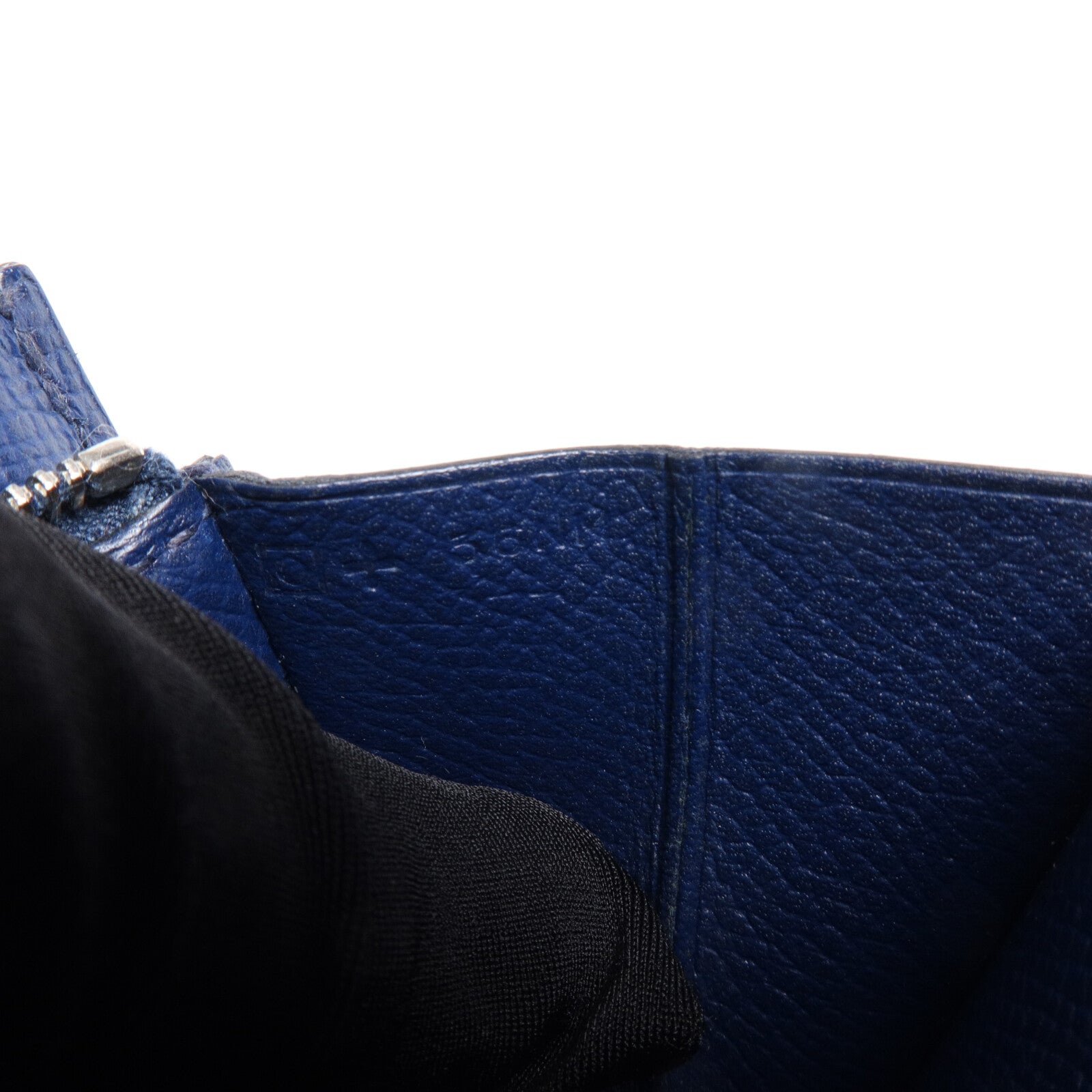 HERMES Epsom皮革Constance Wallet錢包Bleu Saphir
