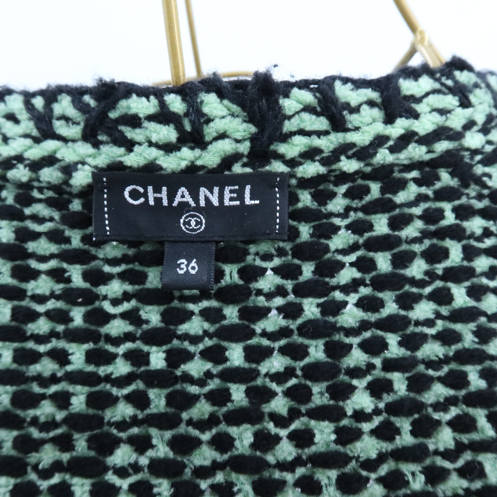 CHANEL Cashmere/Cotton Knitwear Jacket外套