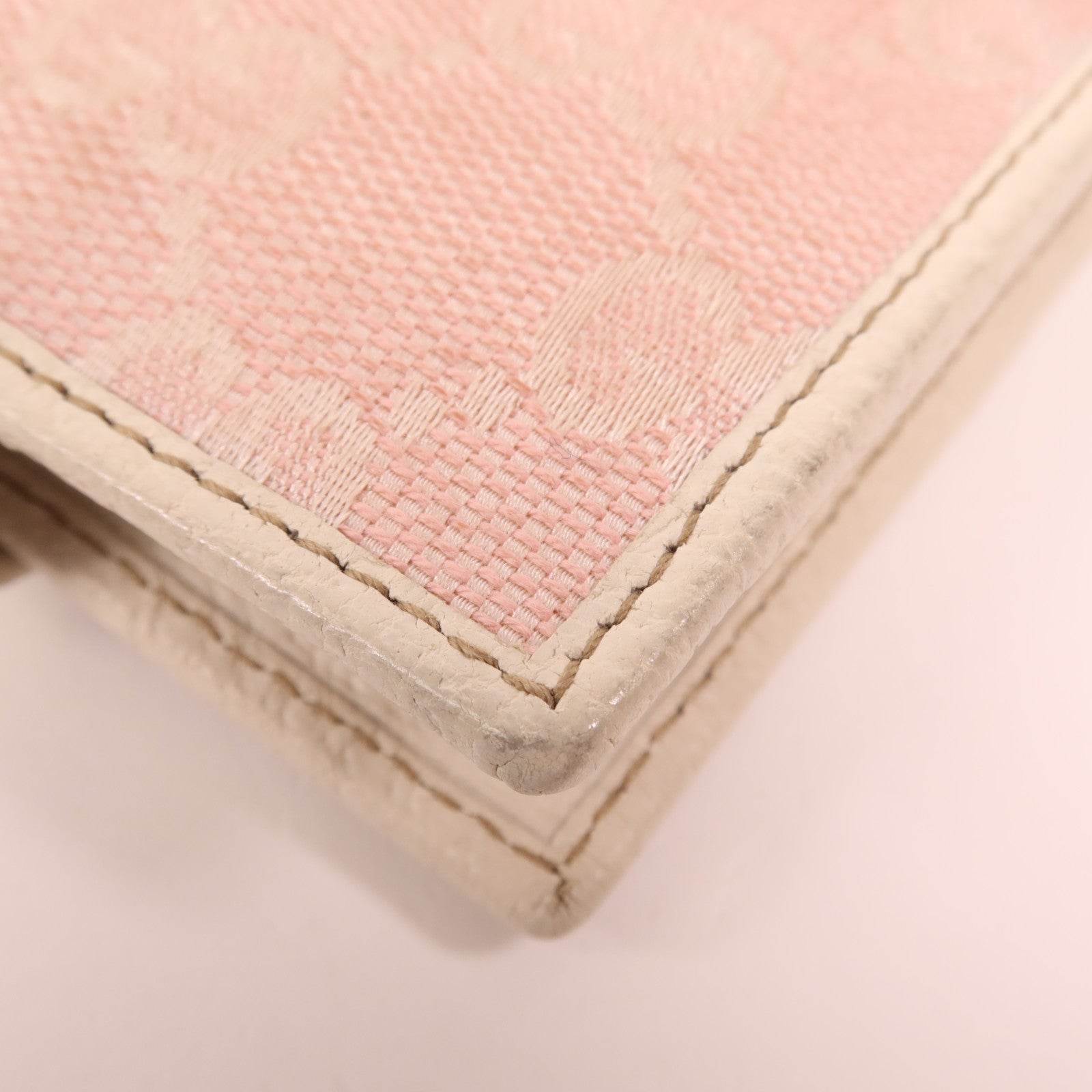 GUCCI 帆布Wallet銀扣錢包