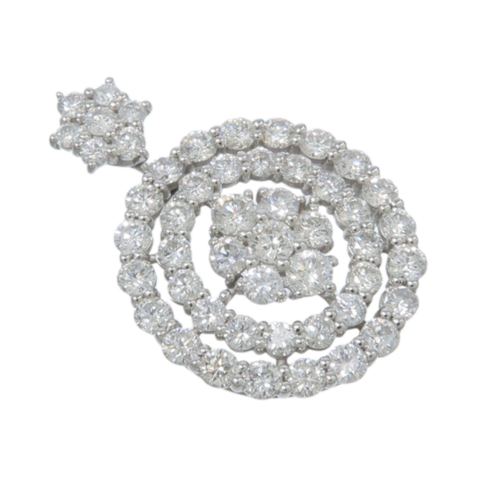 JEWELRY PT900鉑金Diamond Pendant鑽石吊墜