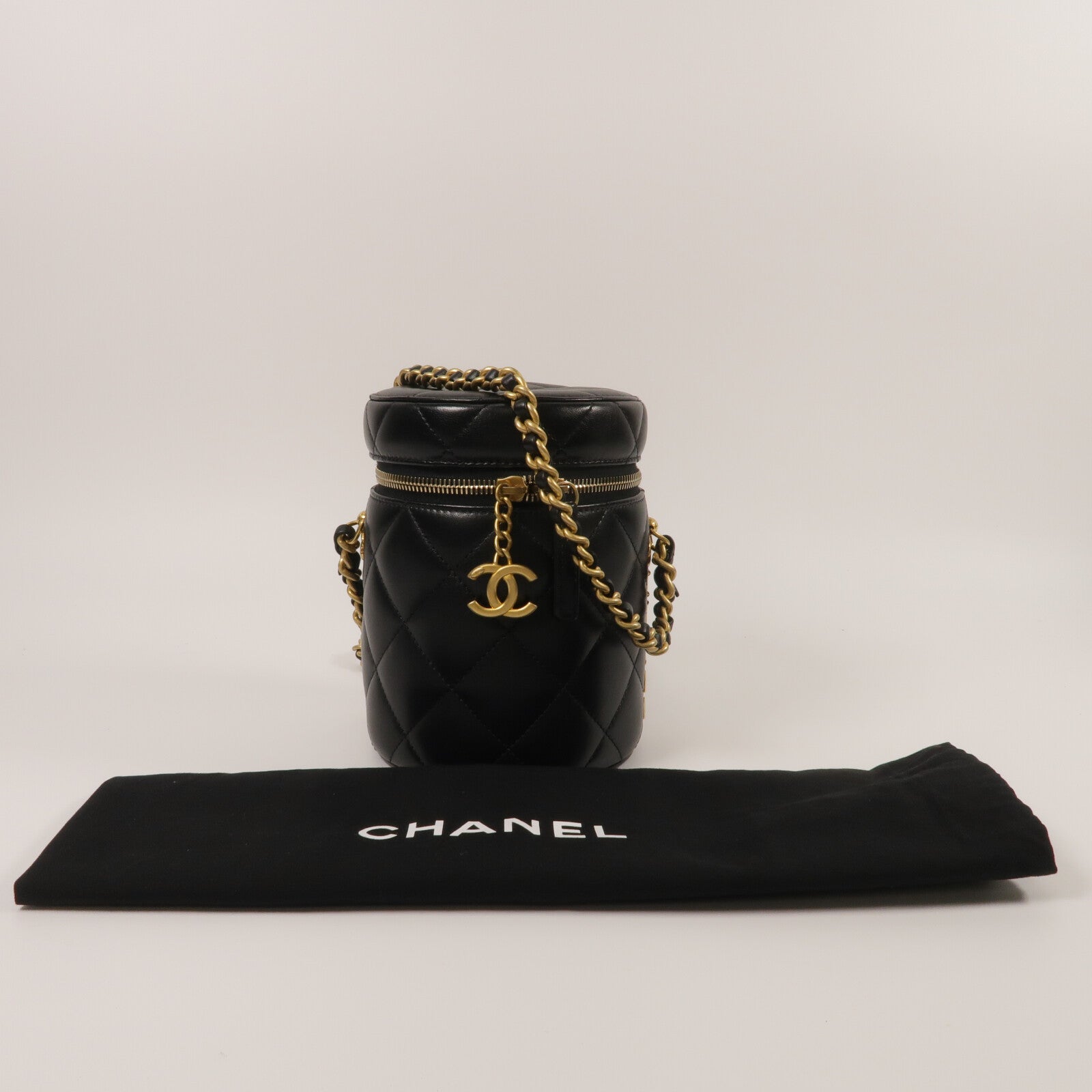 CHANEL 羊皮皮革Shoulder Bag鏈帶肩背袋