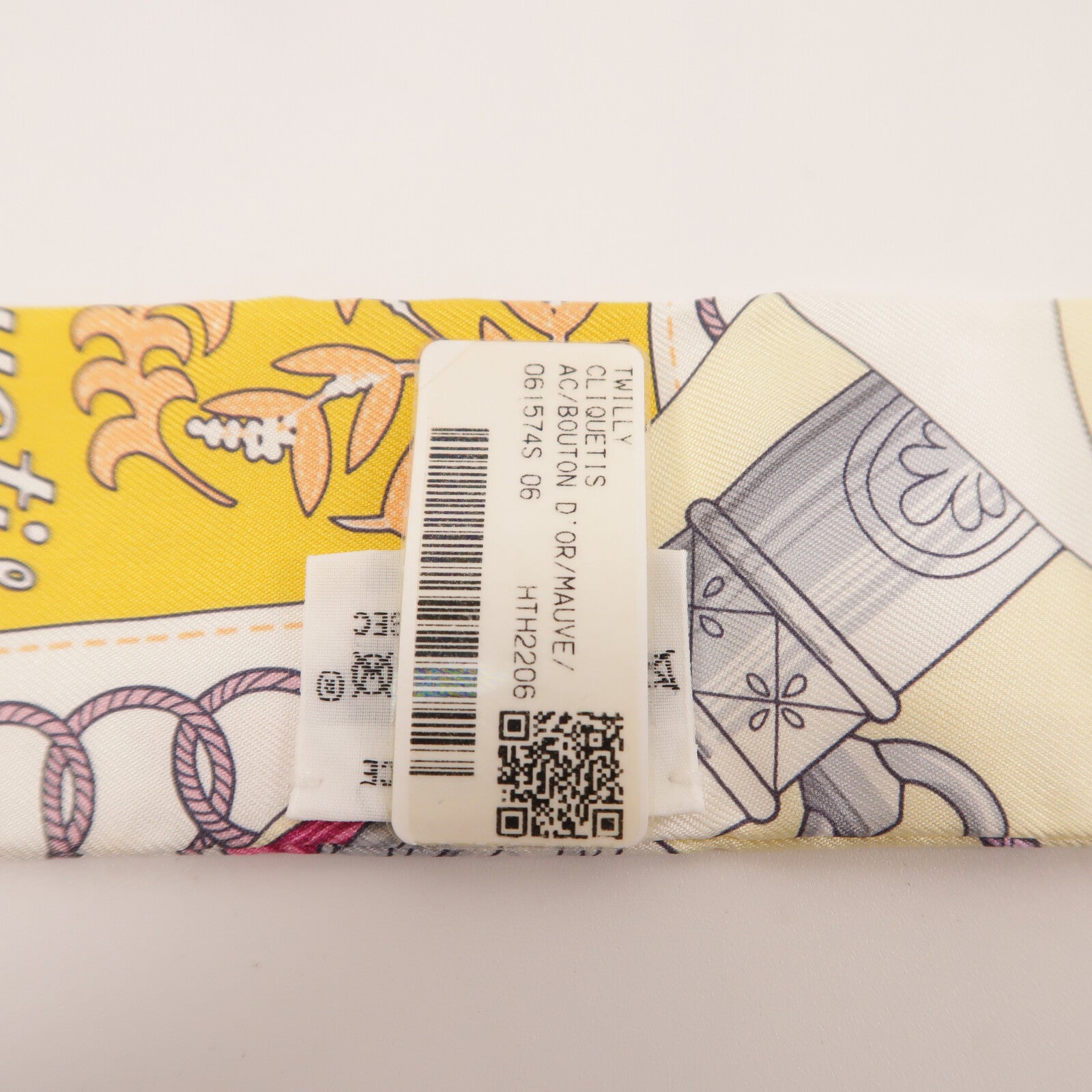 HERMES 絲質Twilly絲巾