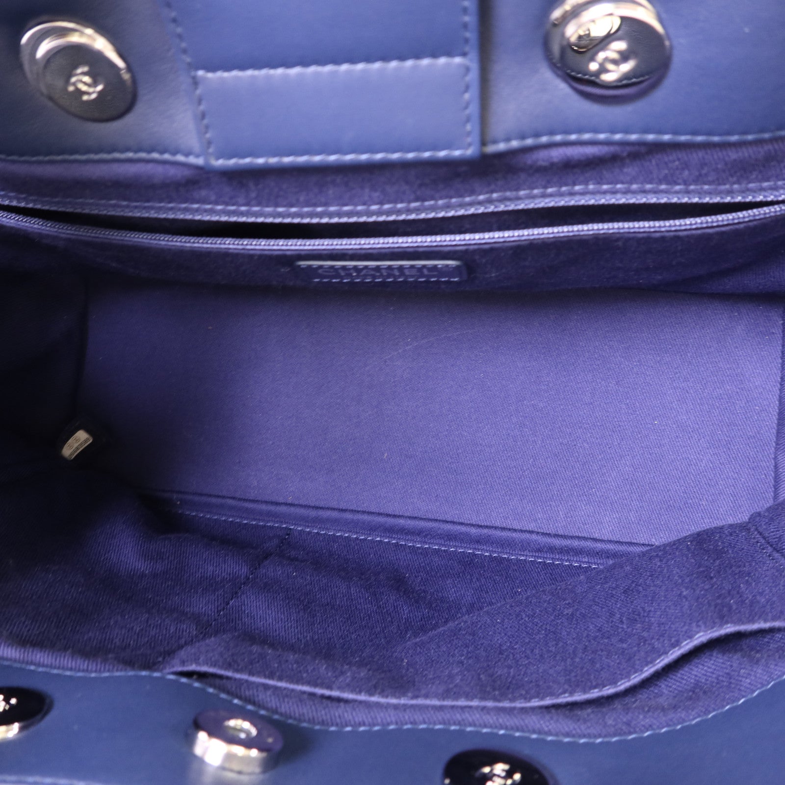 CHANEL 牛仔布2 Way Shoulder Bag銀扣手挽肩背兩用袋