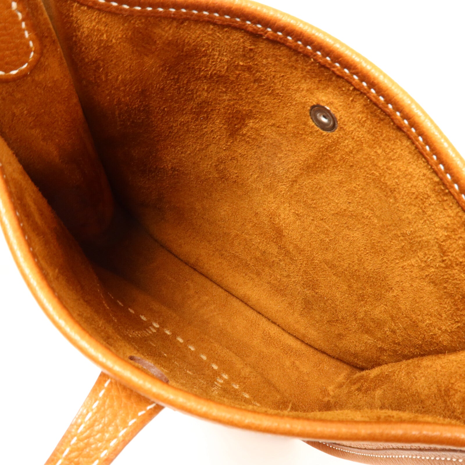 HERMES Barenia皮革Evelyne TPM肩背袋Gold