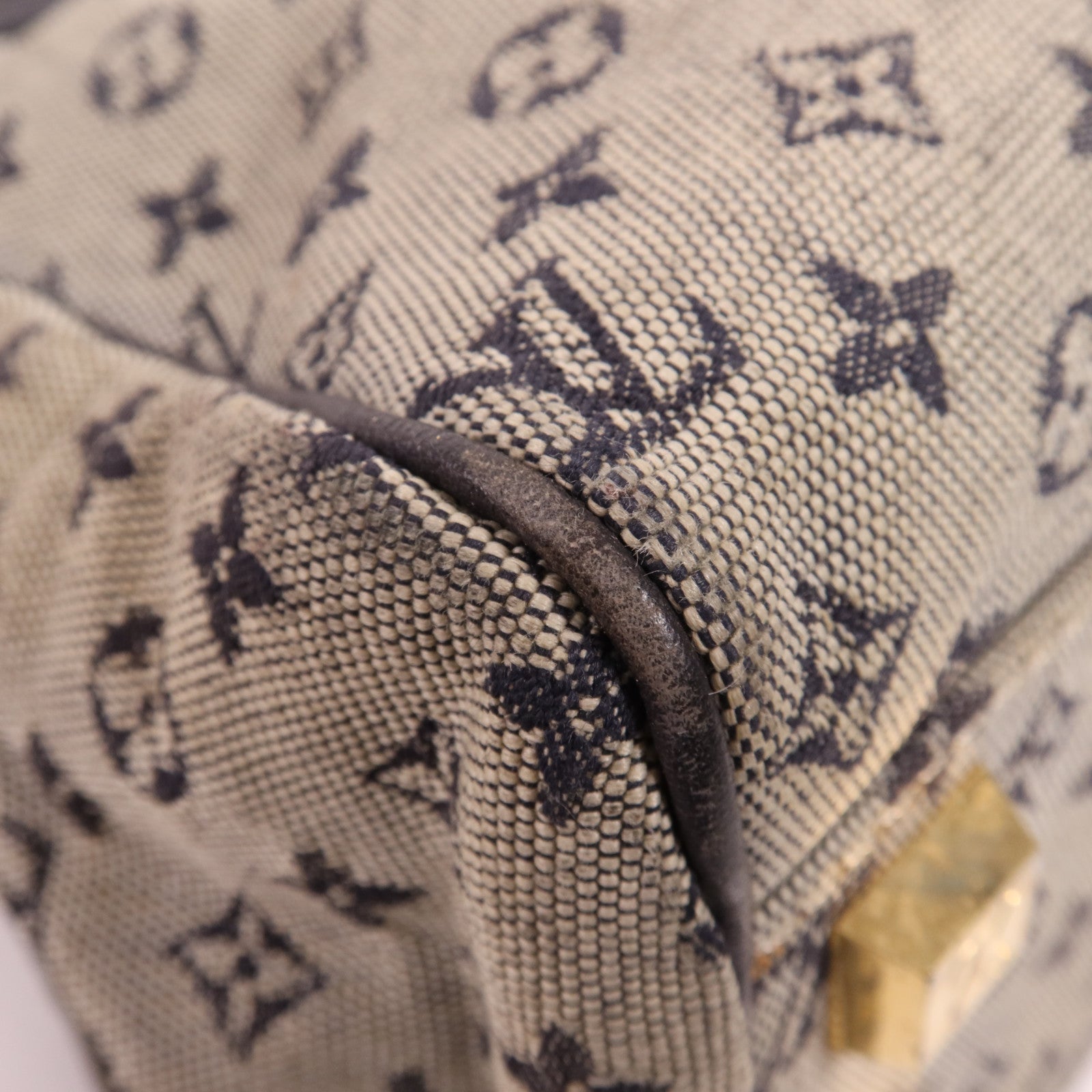 LOUIS VUITTON Monogram Mini Josephine PM金扣手挽袋