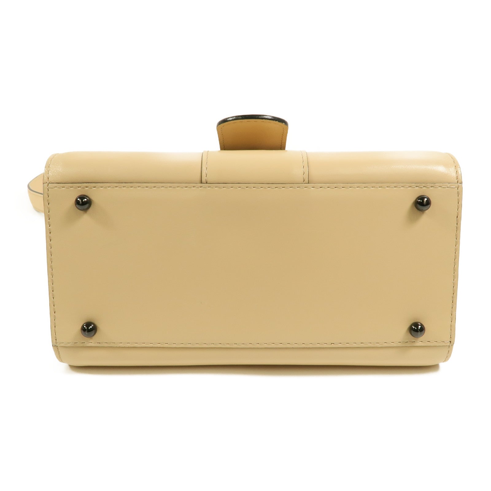 Delvaux 牛皮皮革Brillant Mini手挽肩背兩用袋