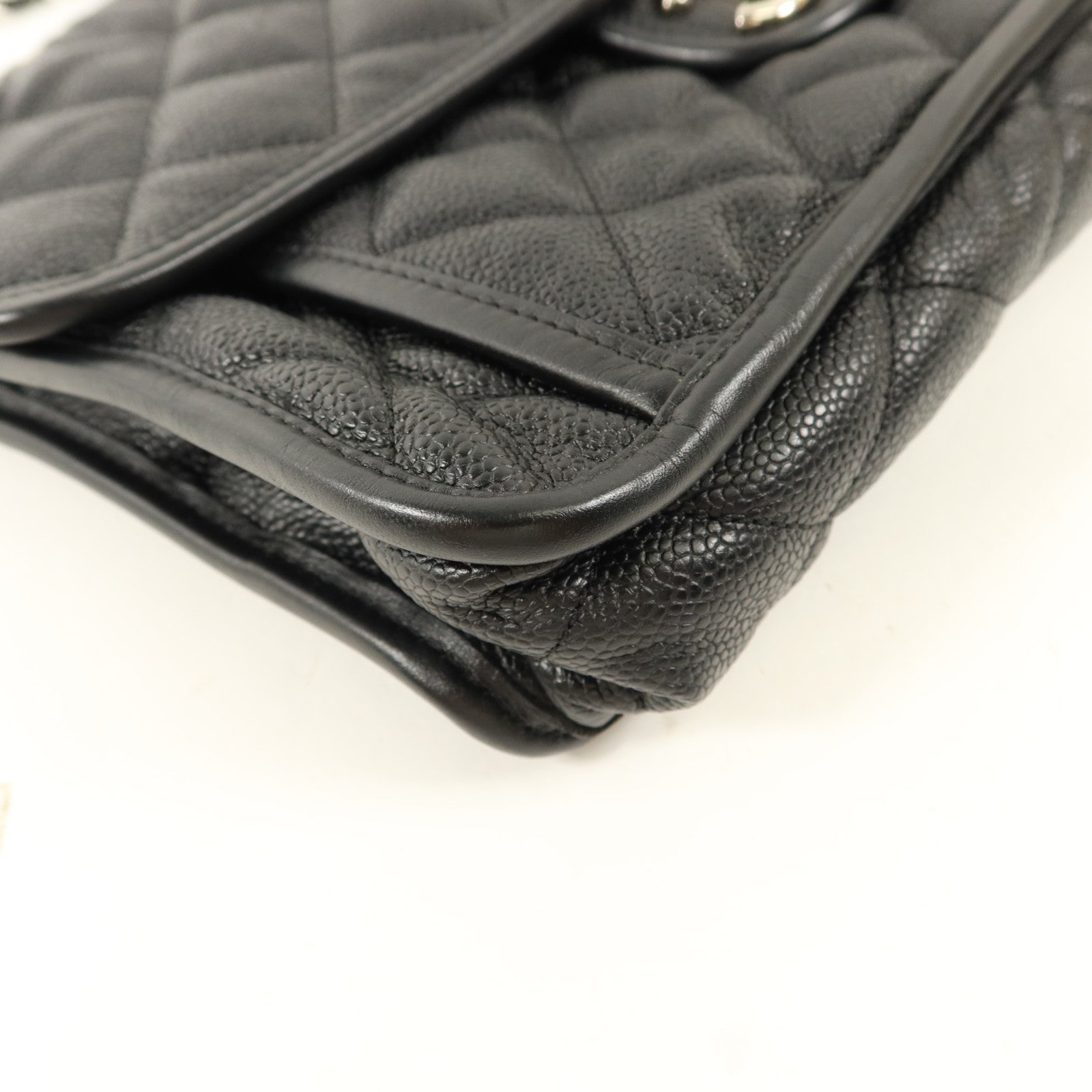 CHANEL 牛皮皮革Shoulder Bag鏈帶肩背袋