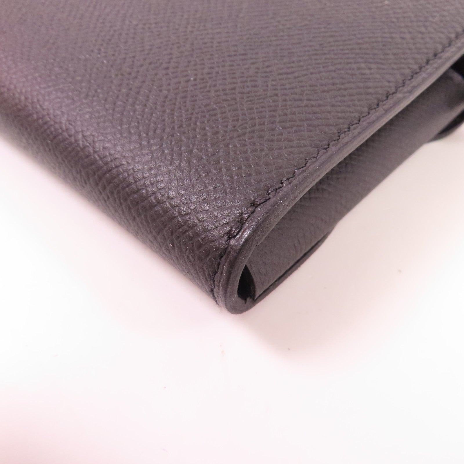 HERMES Epsom皮革Maillon To Go金扣肩背袋Noir