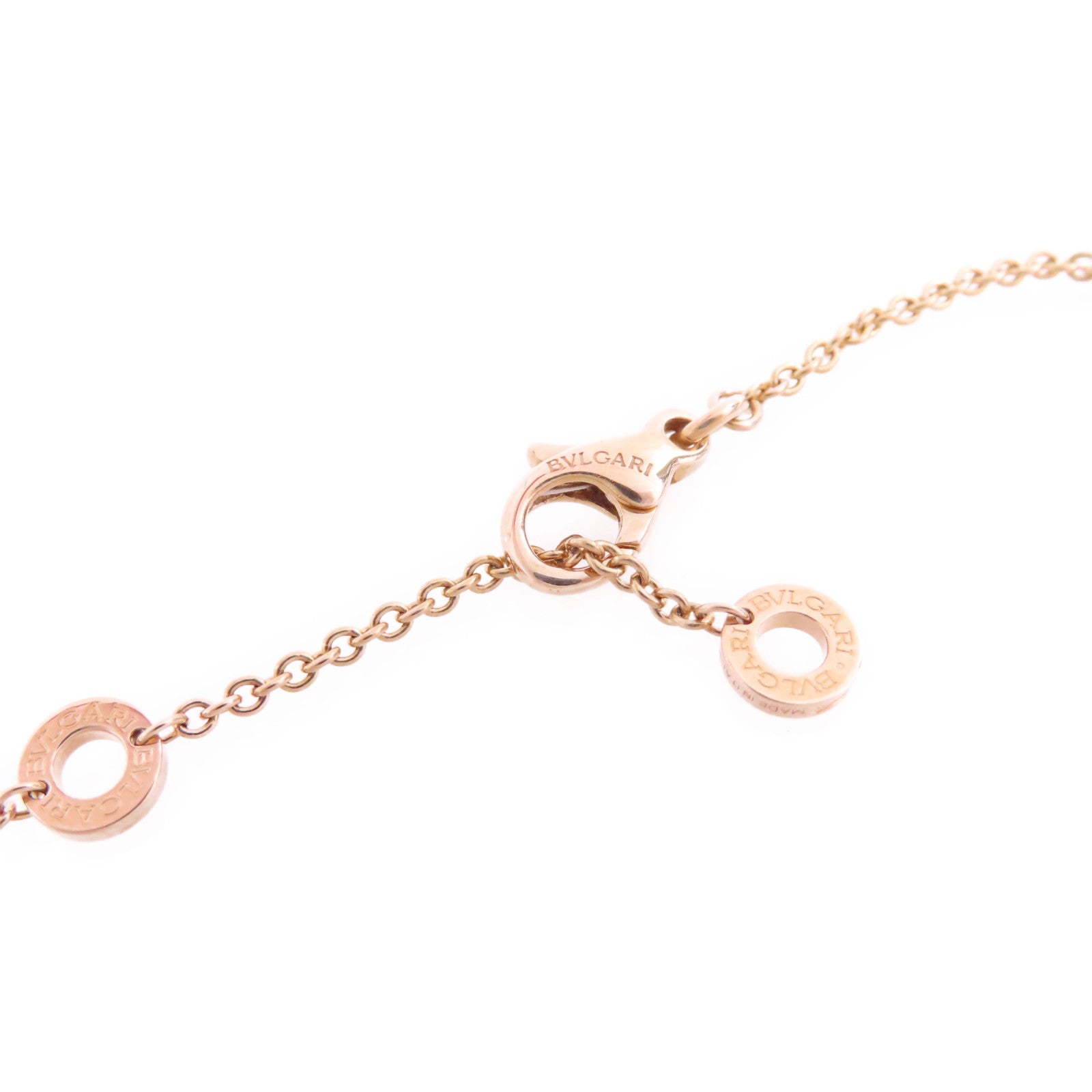 BVLGARI 【激減優惠】18K玫瑰金/陶瓷B.zero1 Necklace項鏈