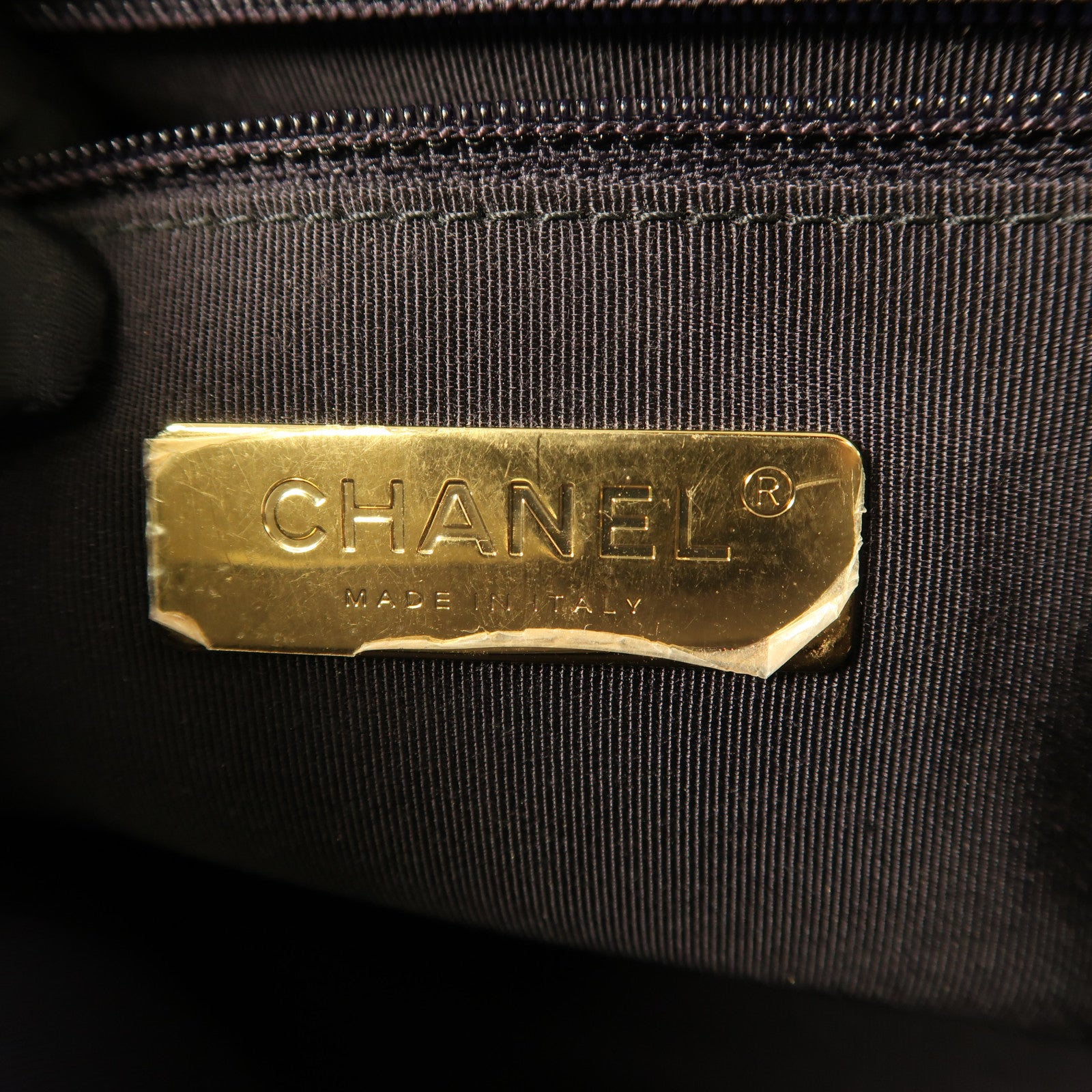 CHANEL 羊皮皮革C19 Small鏈帶手挽肩背兩用袋