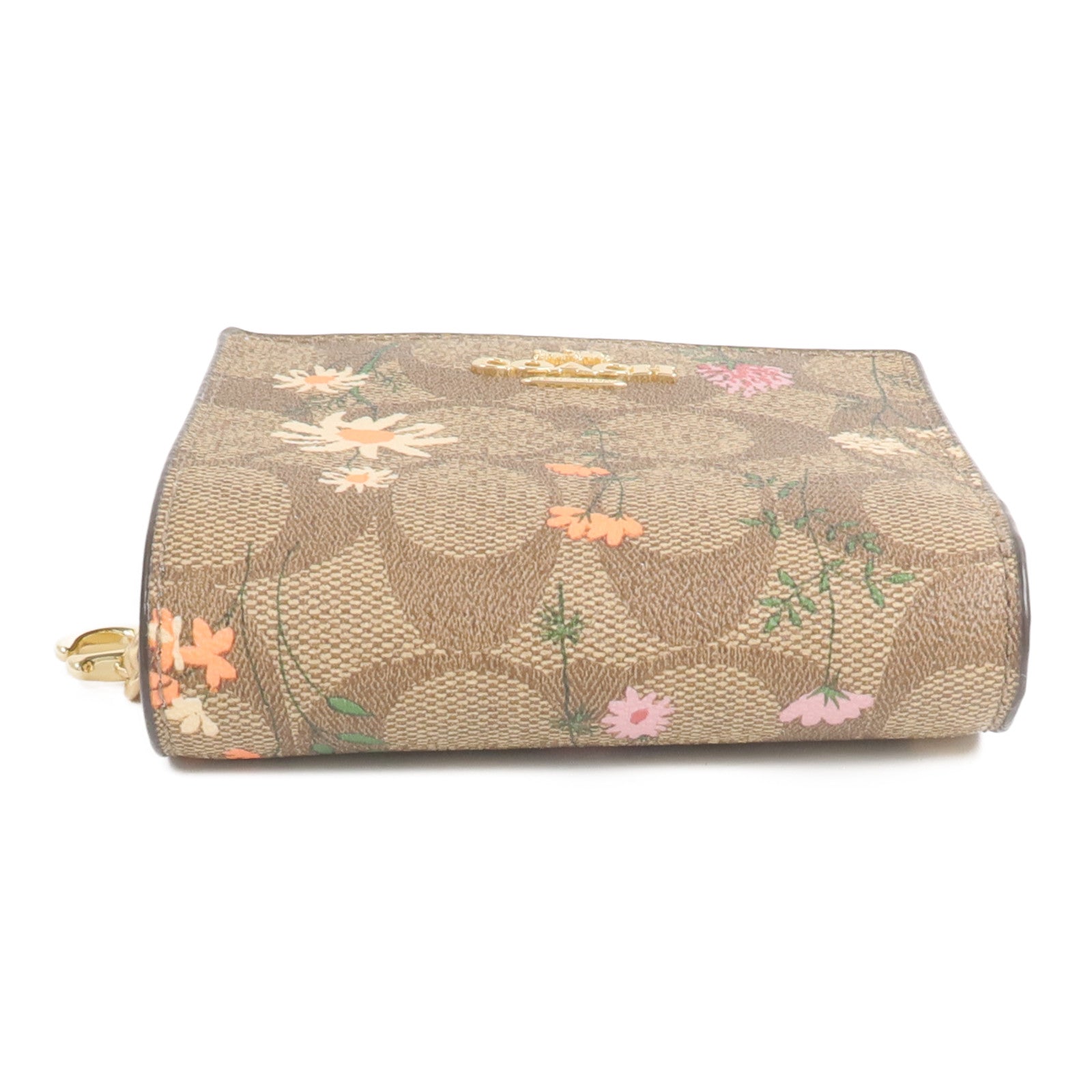 COACH 塗層帆布Wallet錢包